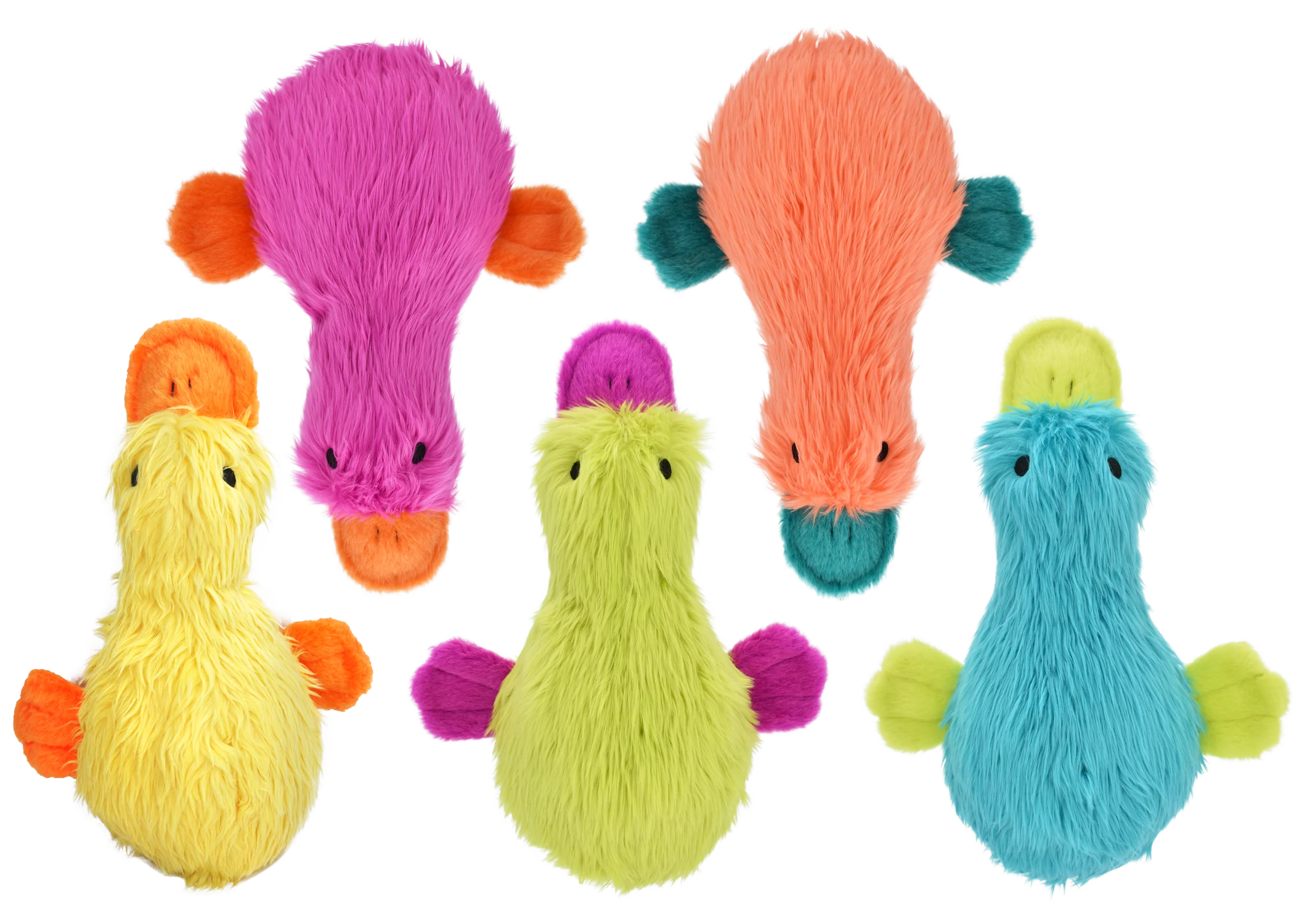 Multipet Plush Dog Toy Duckworth® 4in Assorted - Image 1