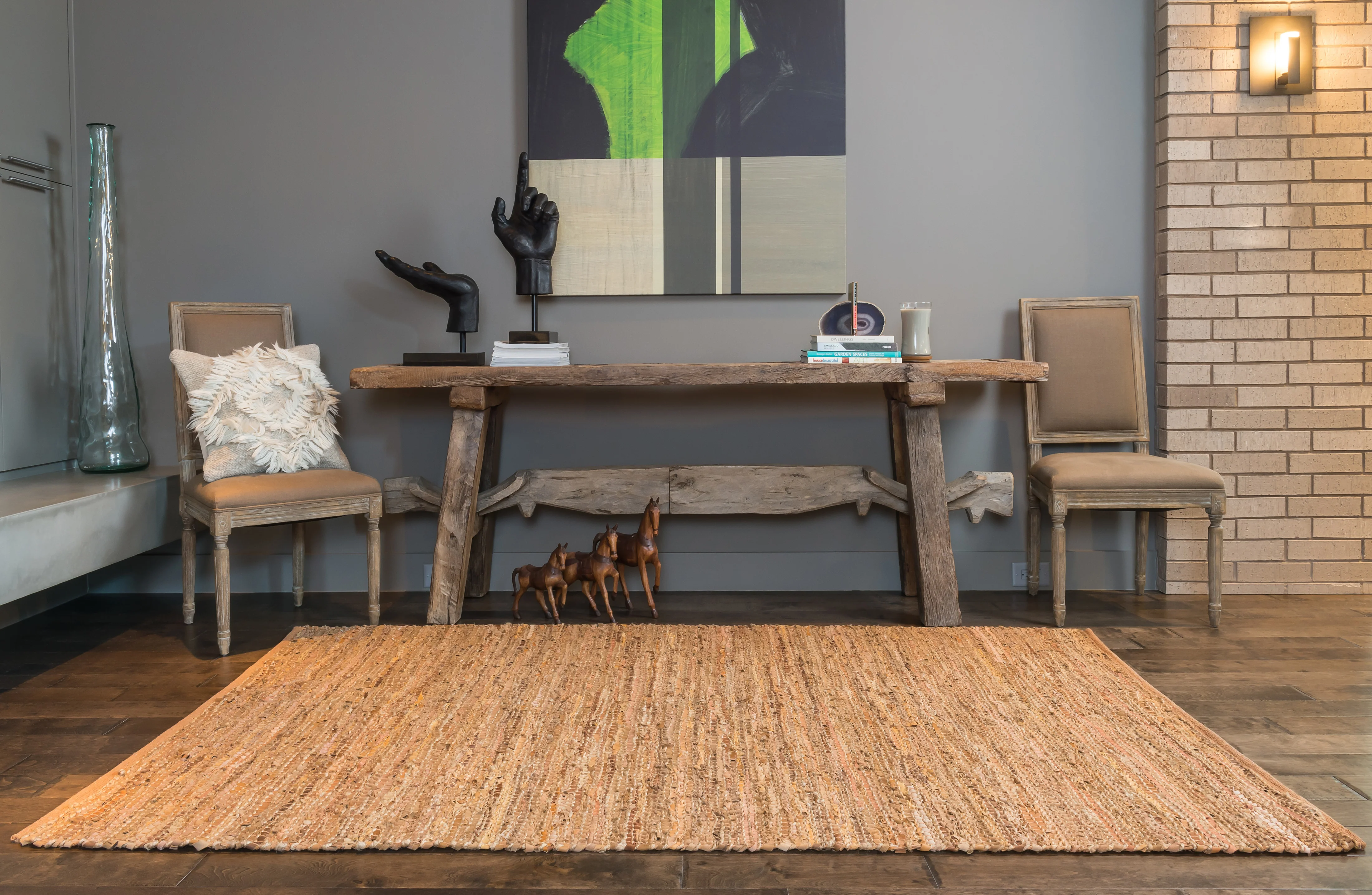 Edge Tan Rug - Image 3