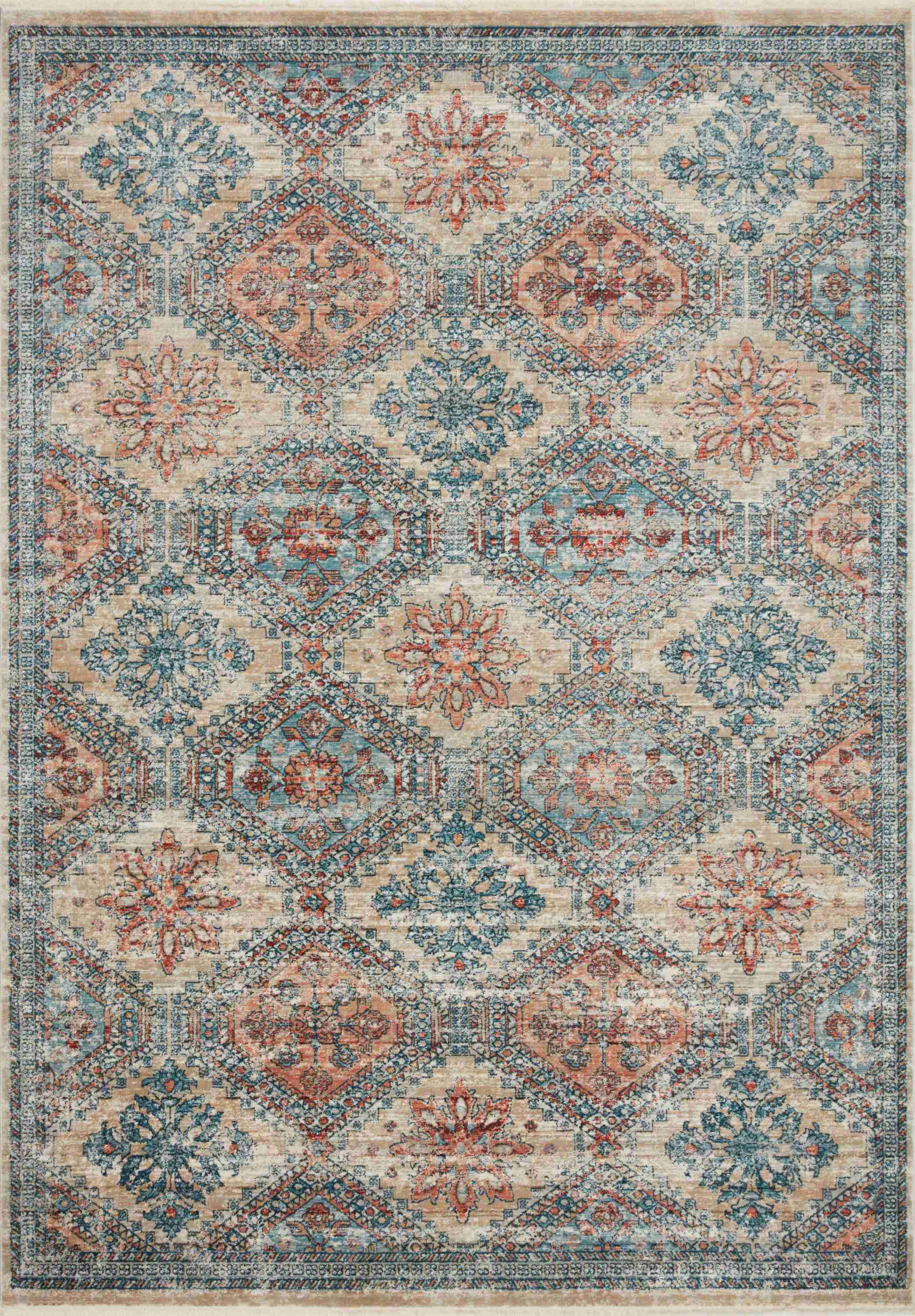 Magnolia Home by Joanna Gaines x Loloi Elise Multi / Blue Rug - Image 1