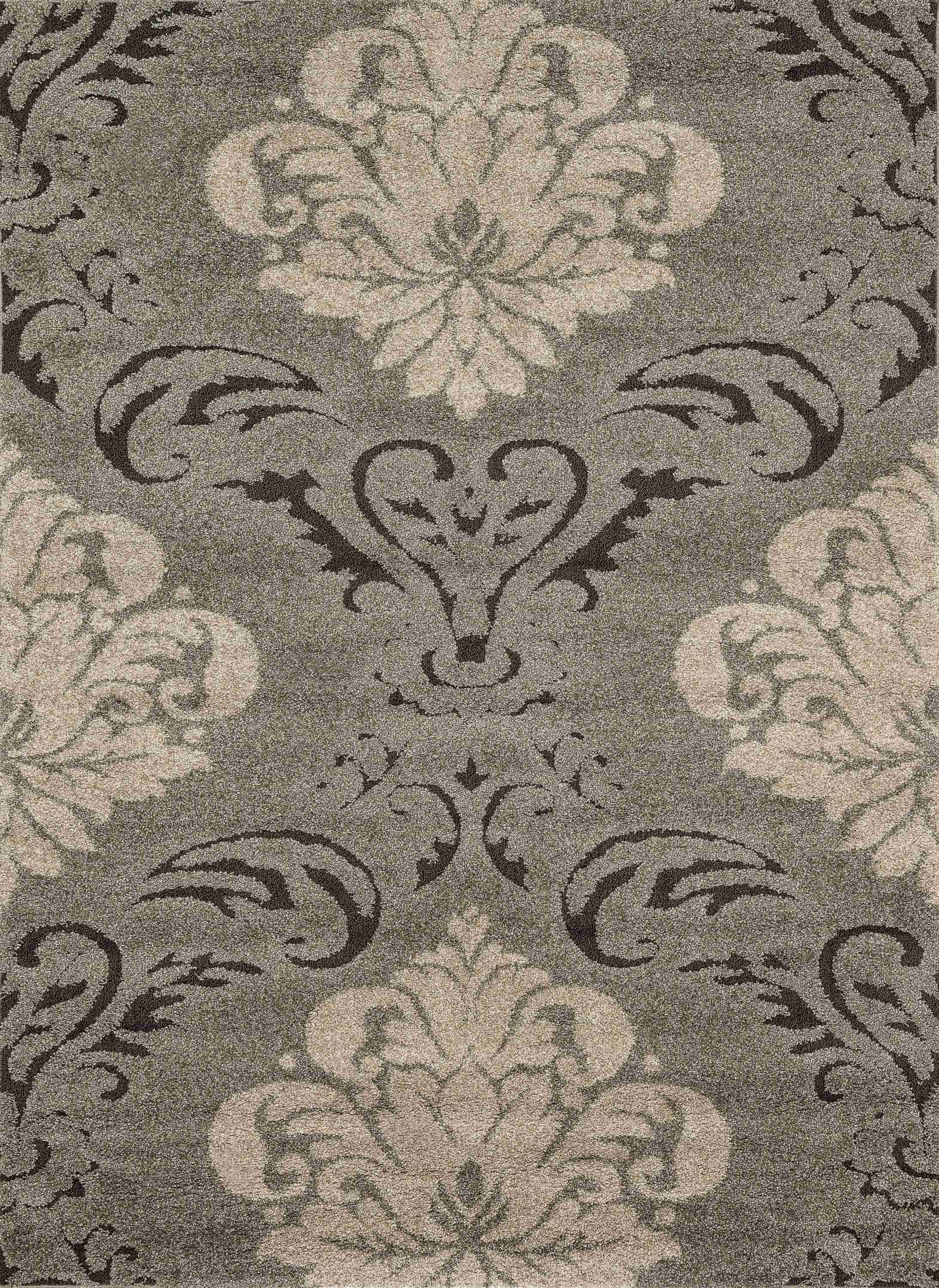 Enchant Smoke / Beige Rug