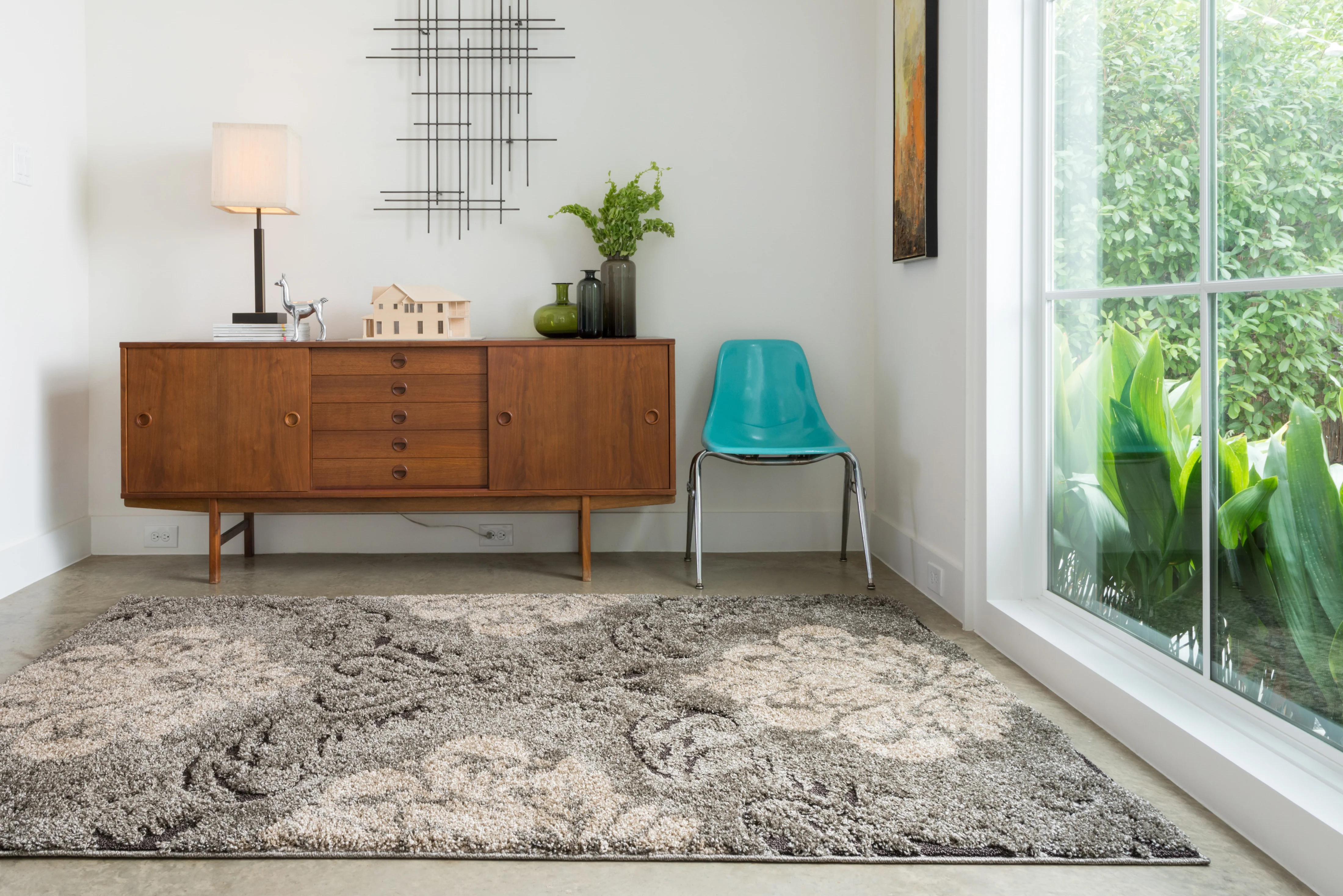 Enchant Smoke / Beige Rug - Image 3