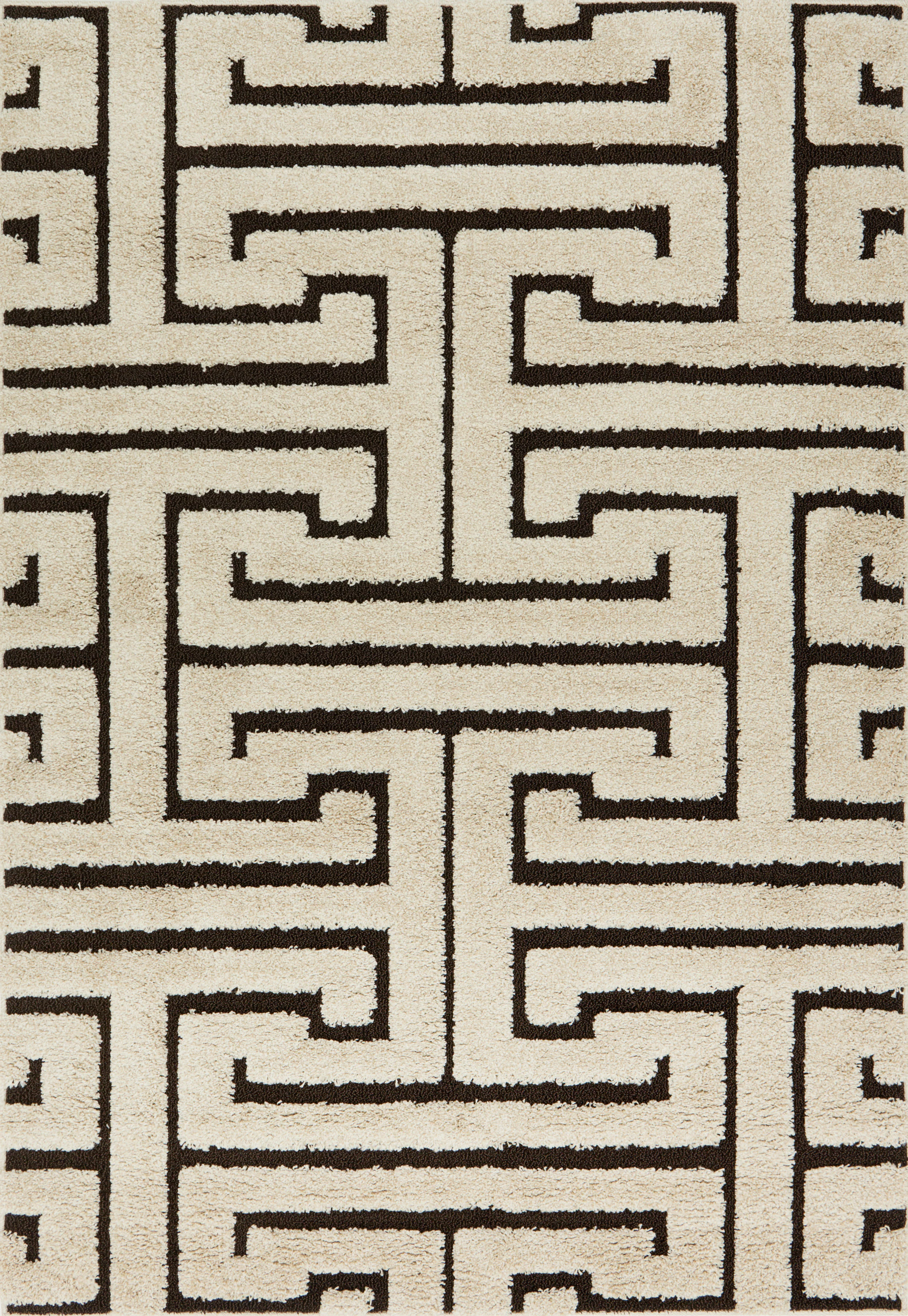 Enchant Ivory / Dark Brown Rug