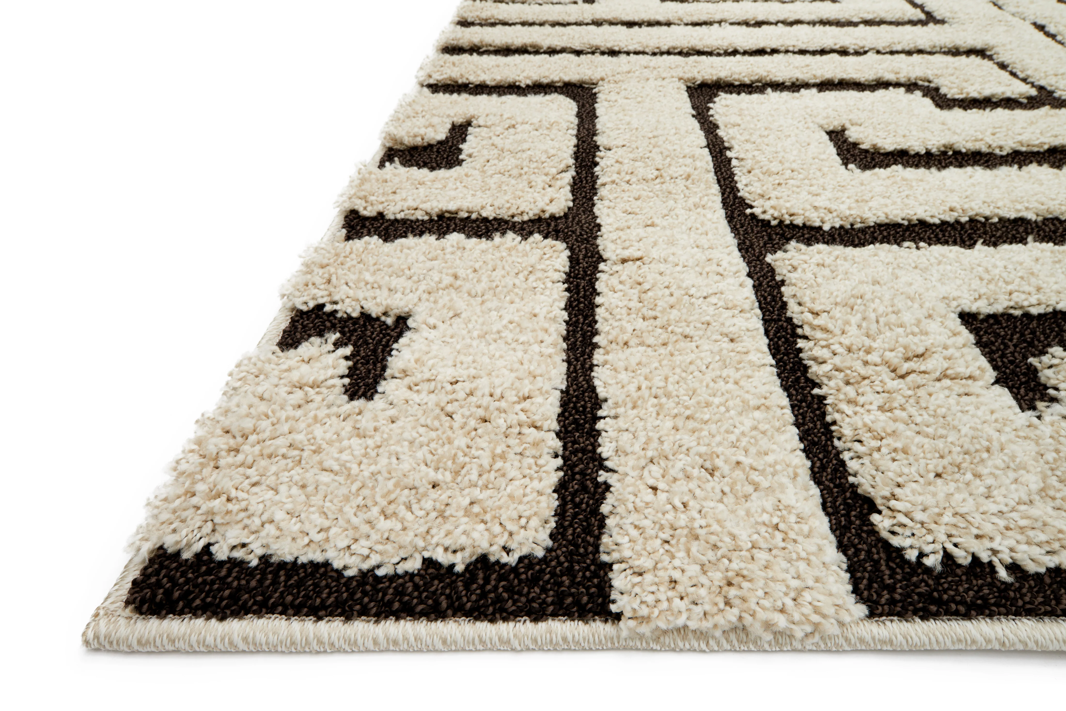 Enchant Ivory / Dark Brown Rug - Image 2