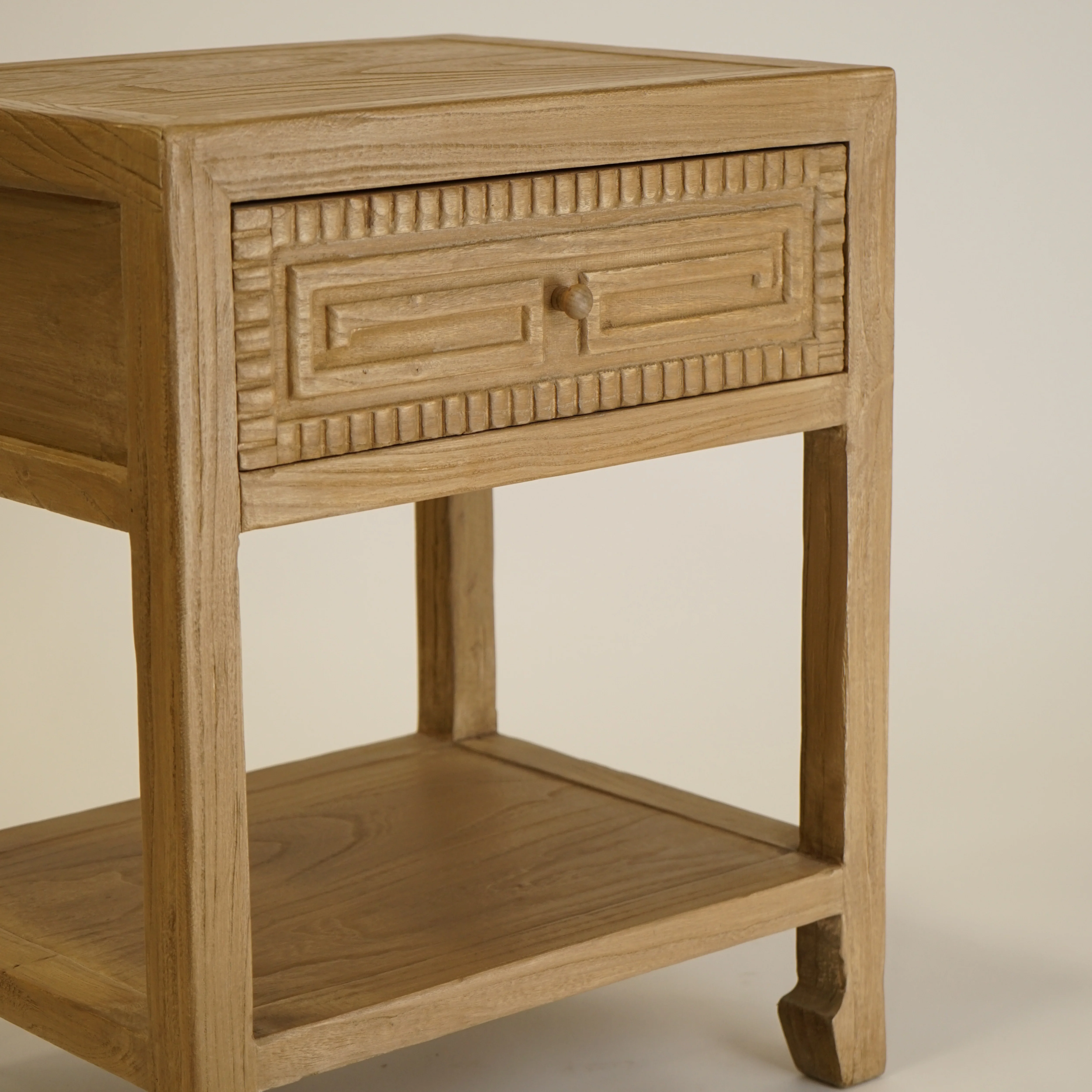 Esther Reclaimed Wood Nightstand - Image 2