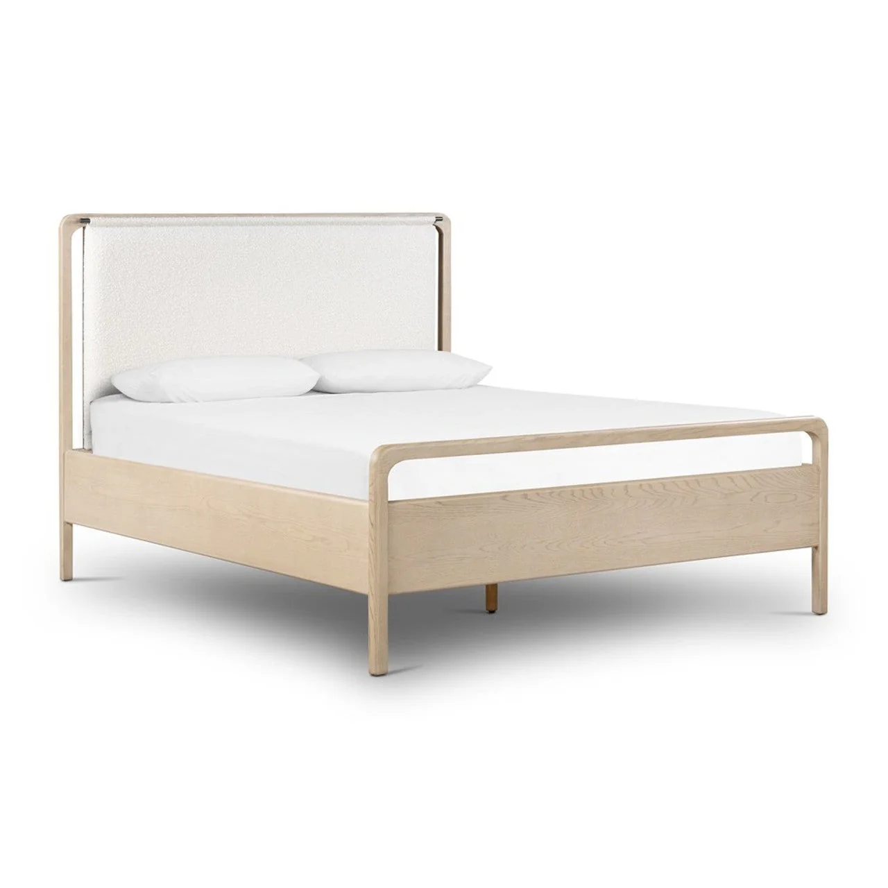 Oak Veneer Bed - Image 3