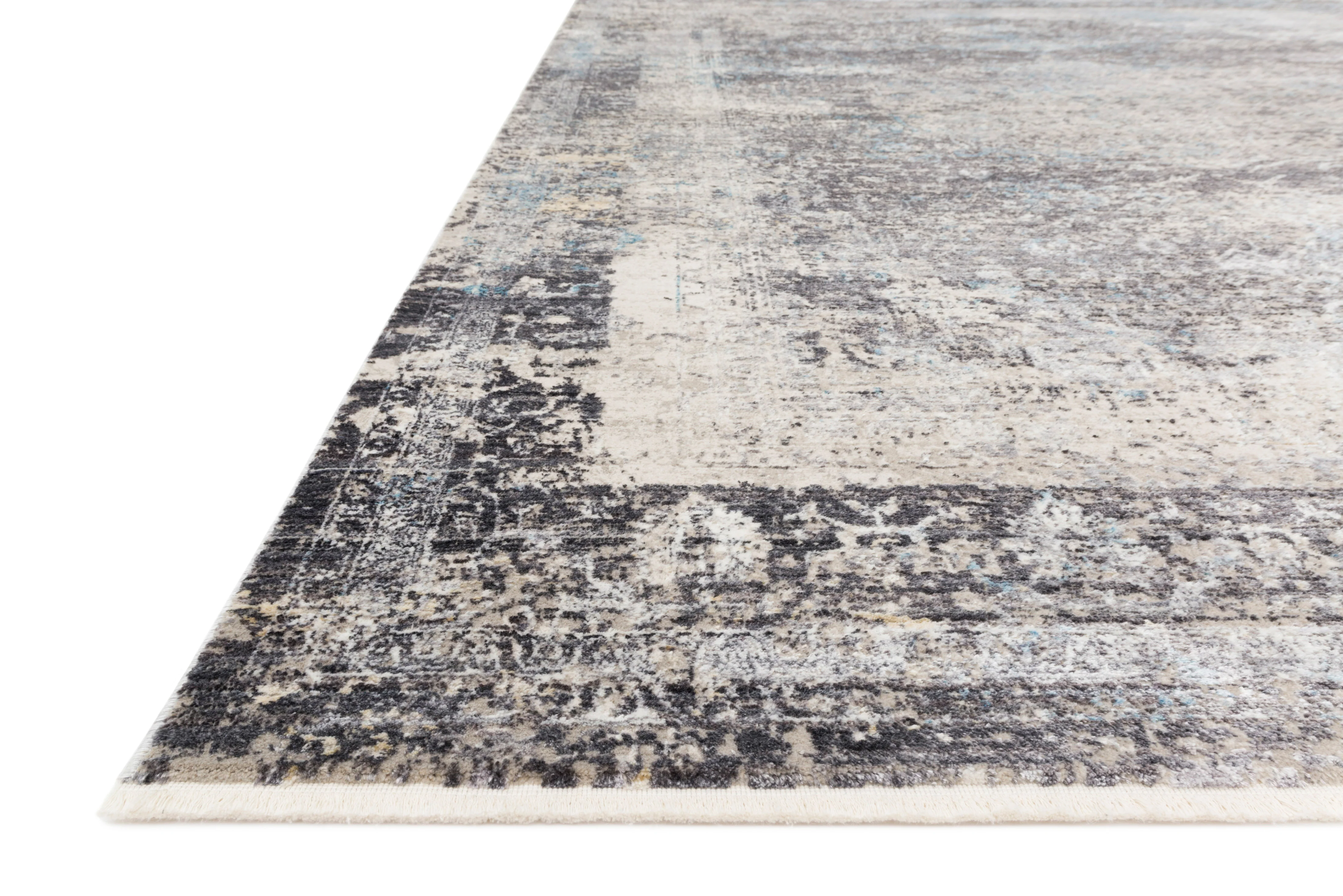 Franca Charcoal / Sky Rug - Image 2