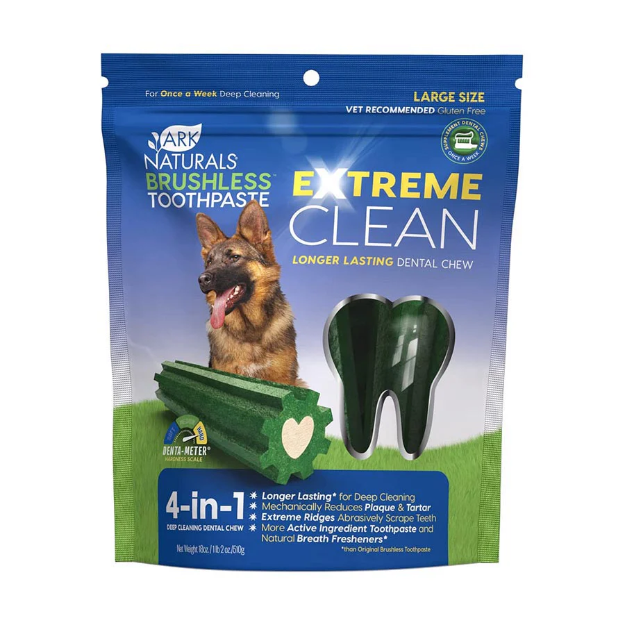ARK Naturals 18 oz Extreme Clean Brushless Toothpaste Large Chews - Image 1