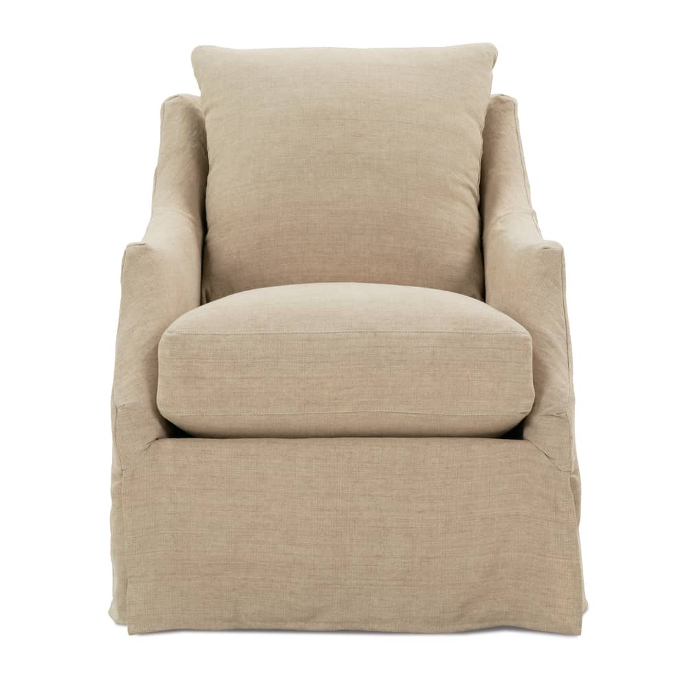 Dimarco Slipcover Swivel Chair - Image 3