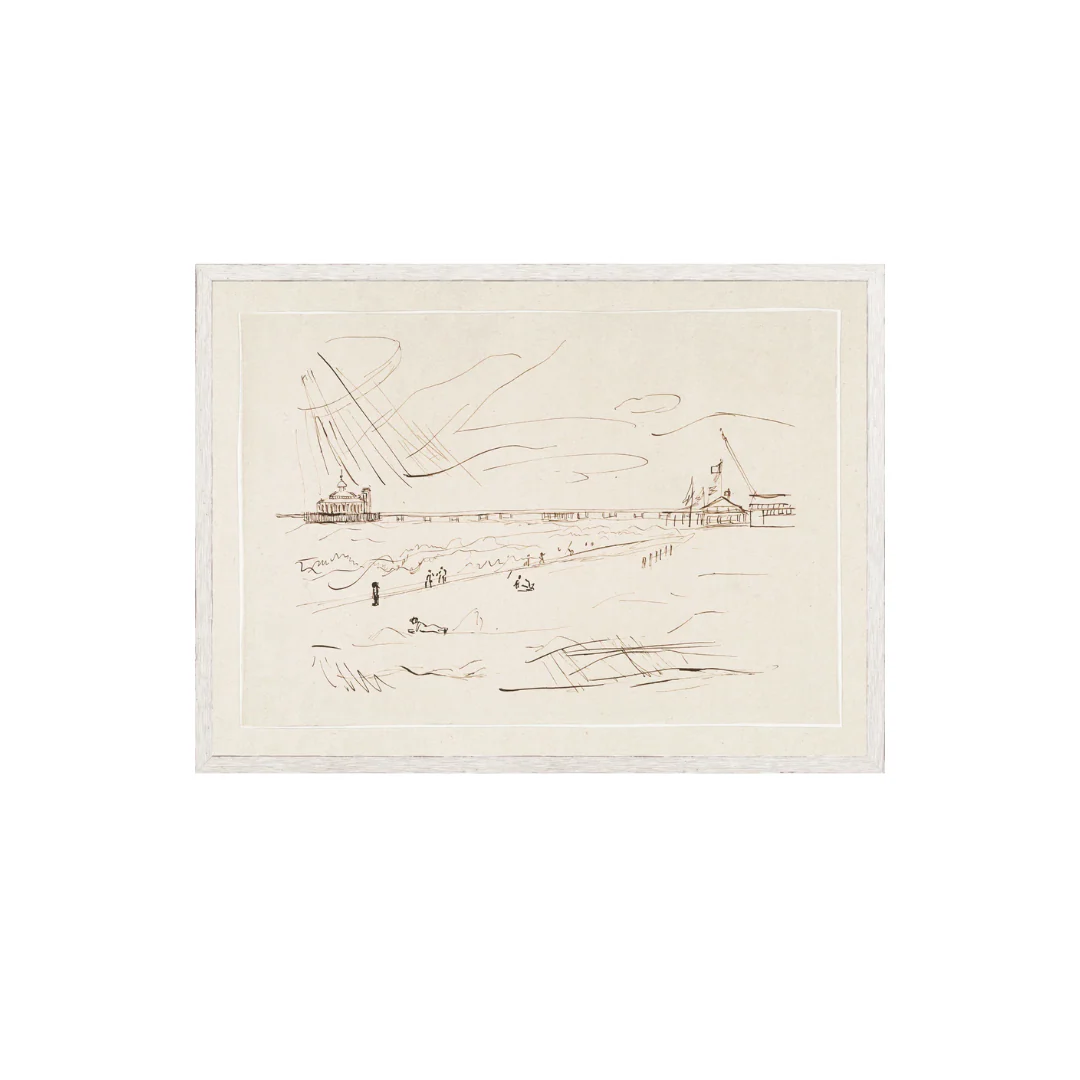 Pen and Ink Seaside II - Image 1