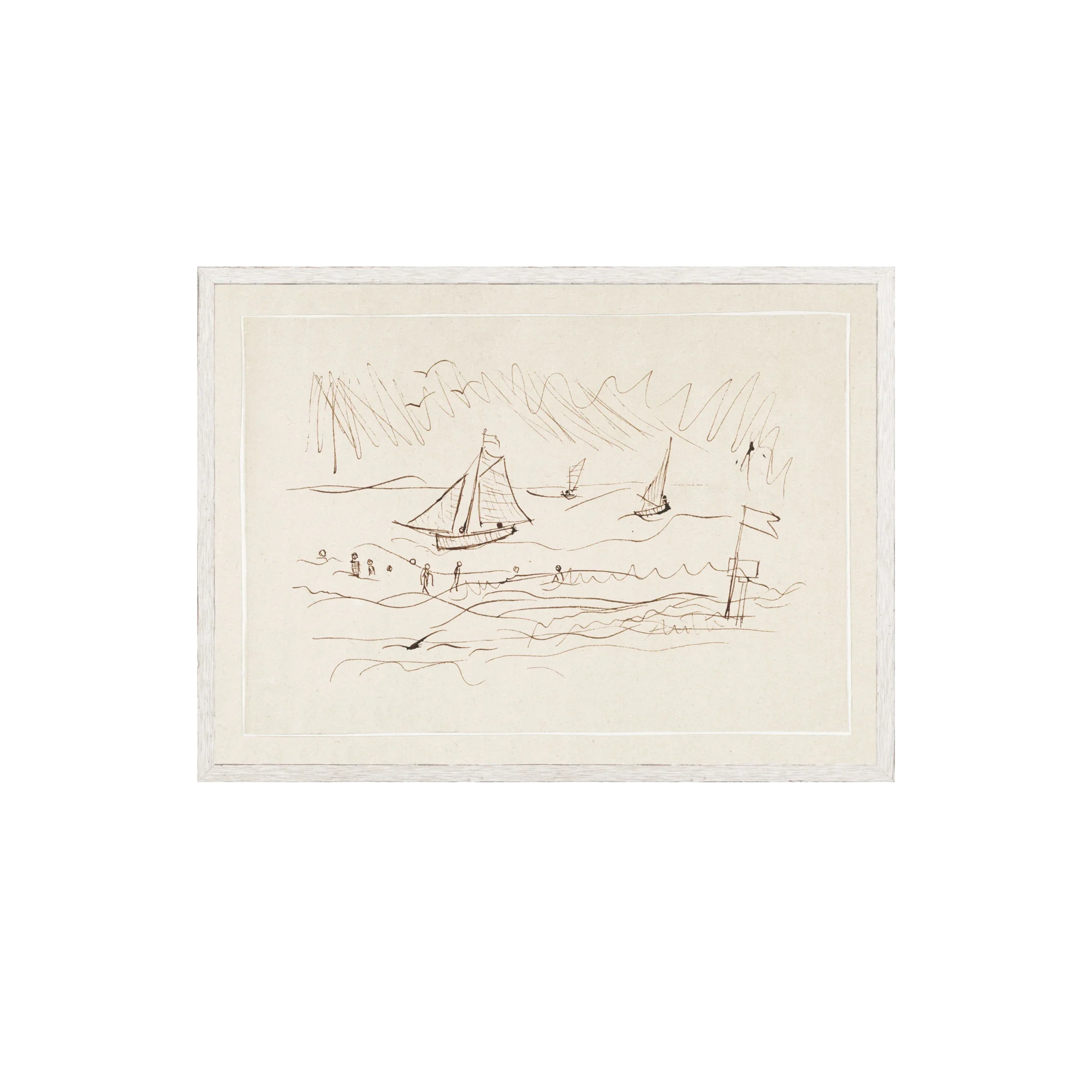 Pen and Ink Seaside - Image 1