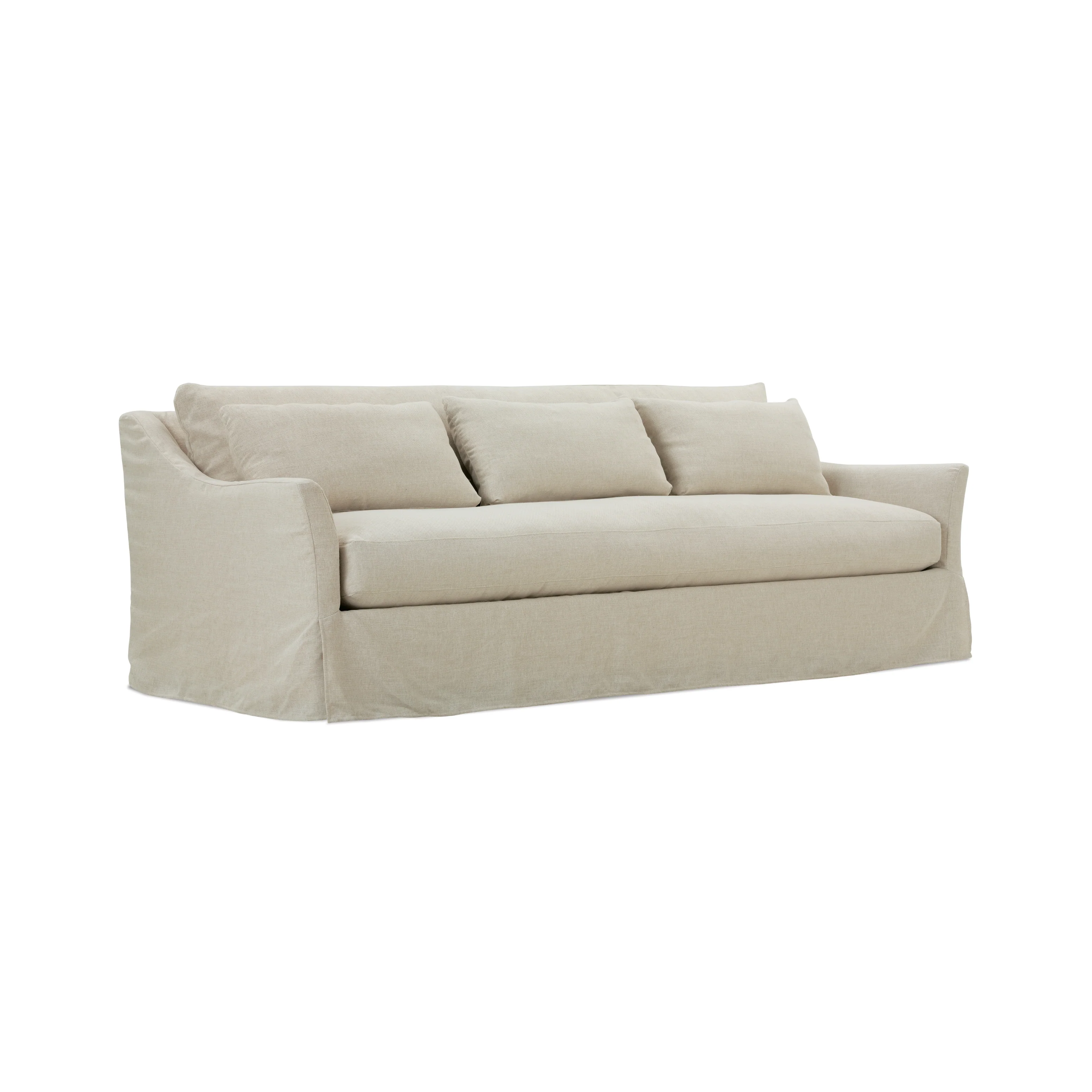 Moreau Natural Slipcovered Sofa - Image 2
