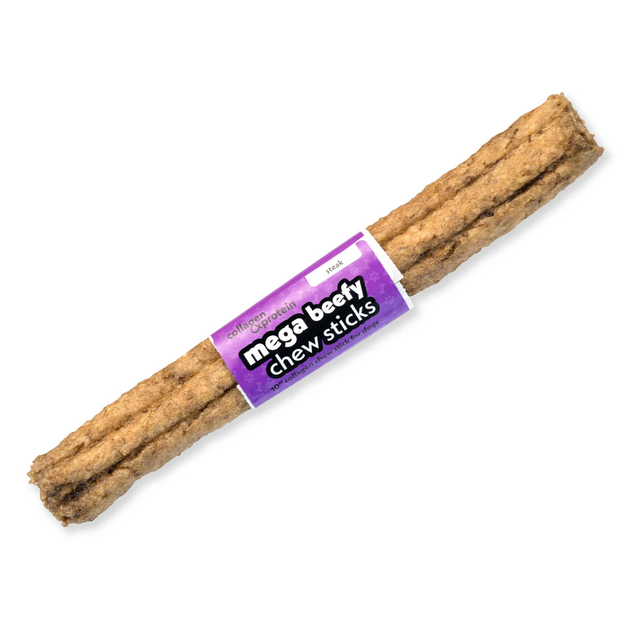 Frankly Collagen Beefy Stick Steak Mega 10in - Image 1