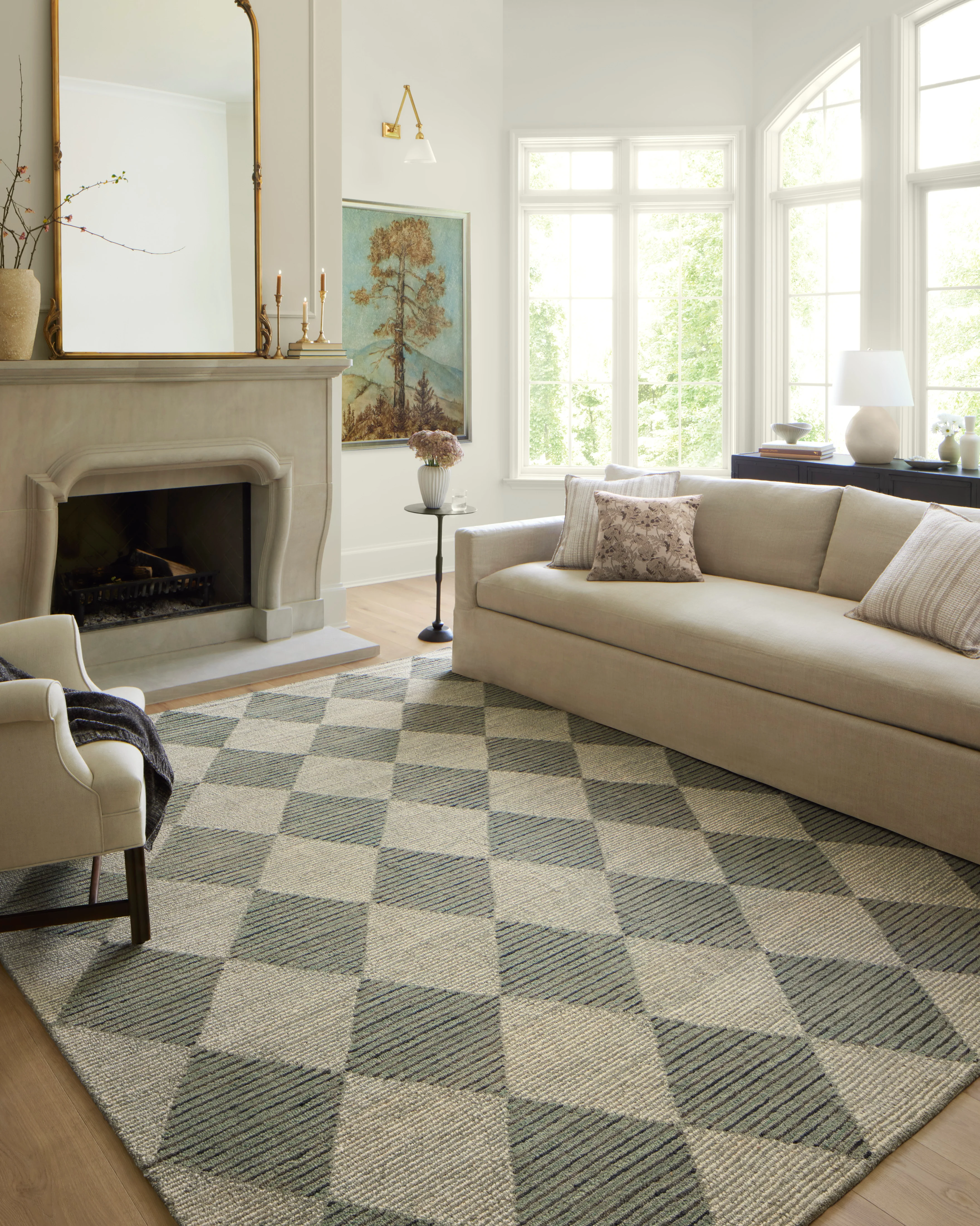 Chris Loves Julia × Loloi, Francis Spa / Granite Rug - Image 3