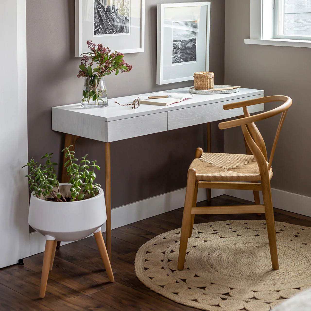 Angelo Wishbone Dining Chair - Image 2