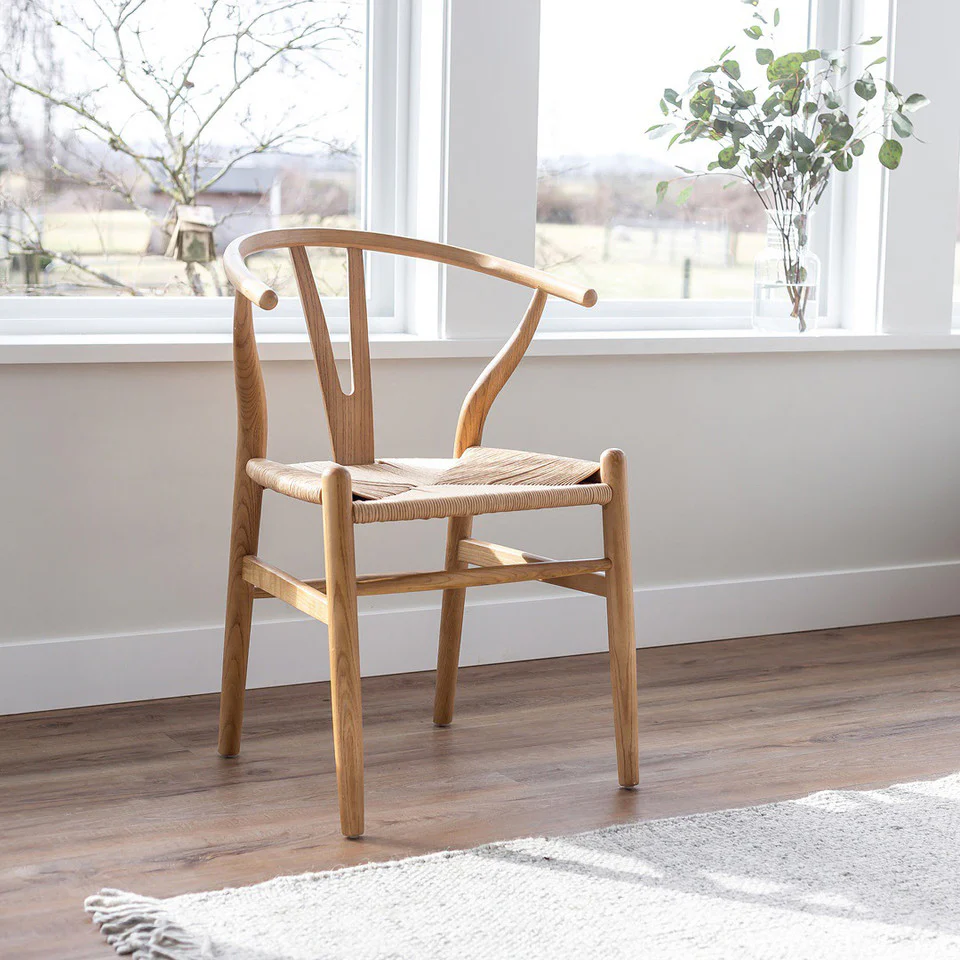 Angelo Wishbone Dining Chair - Image 3