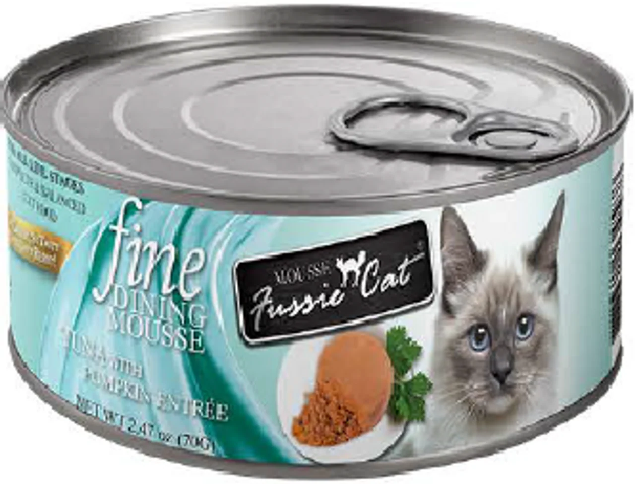 Fussie Cat Fine Dining Mousse Tuna with Pumpkin Entrée 2.47oz - Image 1