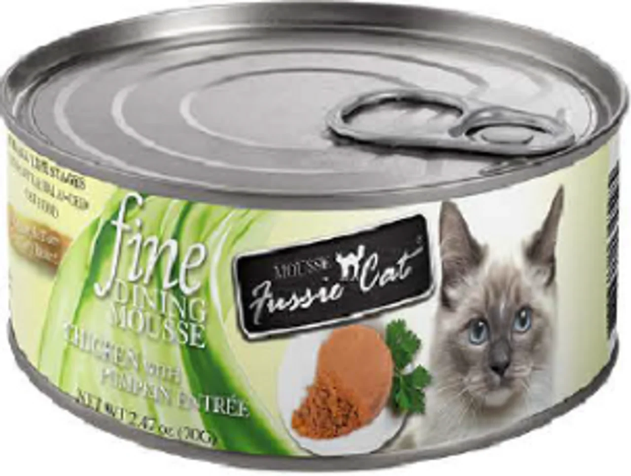 Fussie Cat Fine Dining Mousse Chicken with Pumpkin Entrée 2.47oz - Image 1