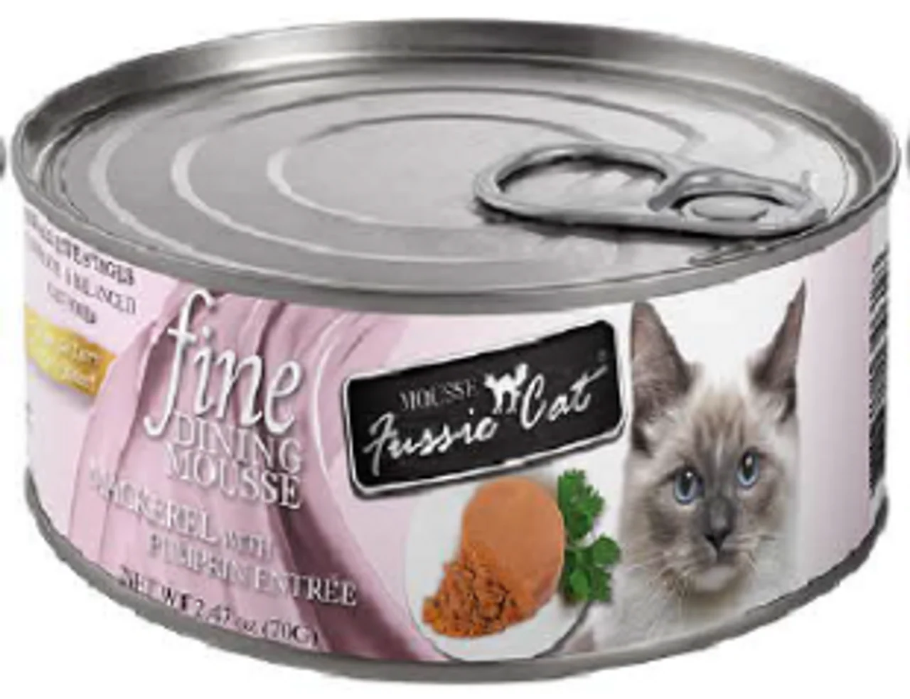 Fussie Cat Fine Dining Mousse Mackerel with Pumpkin Entrée 2.47oz - Image 1