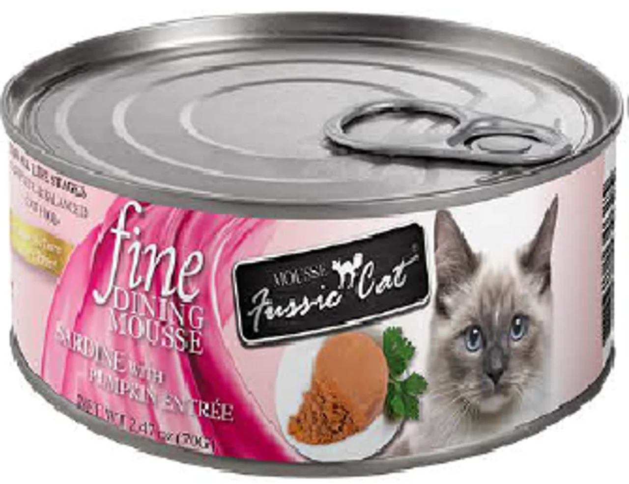Fussie Cat Fine Dining Mousse Sardine with Pumpkin Entrée 2.47oz - Image 1