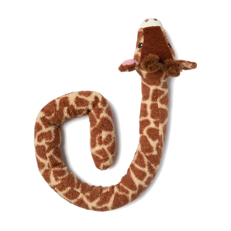 FabDog Twisty Giraffe 5ft Dog Toy - Image 1