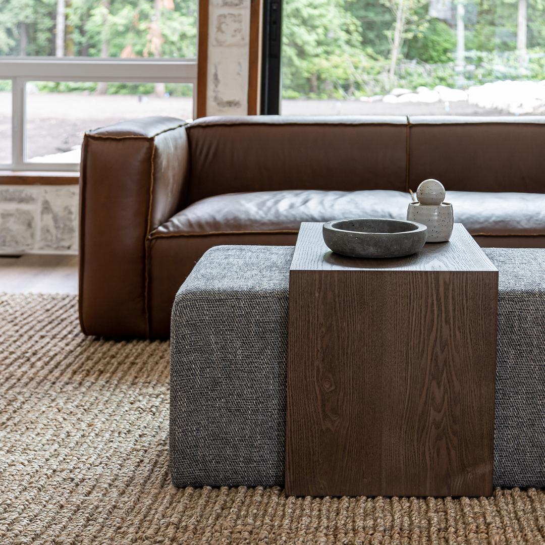 Pepper and Oak Coffee Ottoman - Image 2
