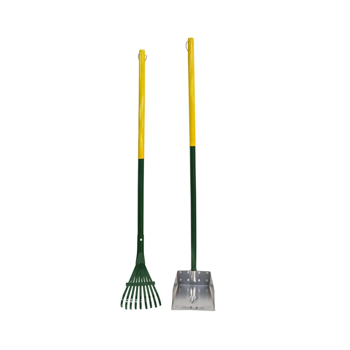 Four Paws Rake & Pan Pooper Scooper Set, 7in x 7in  x 38in - Image 1