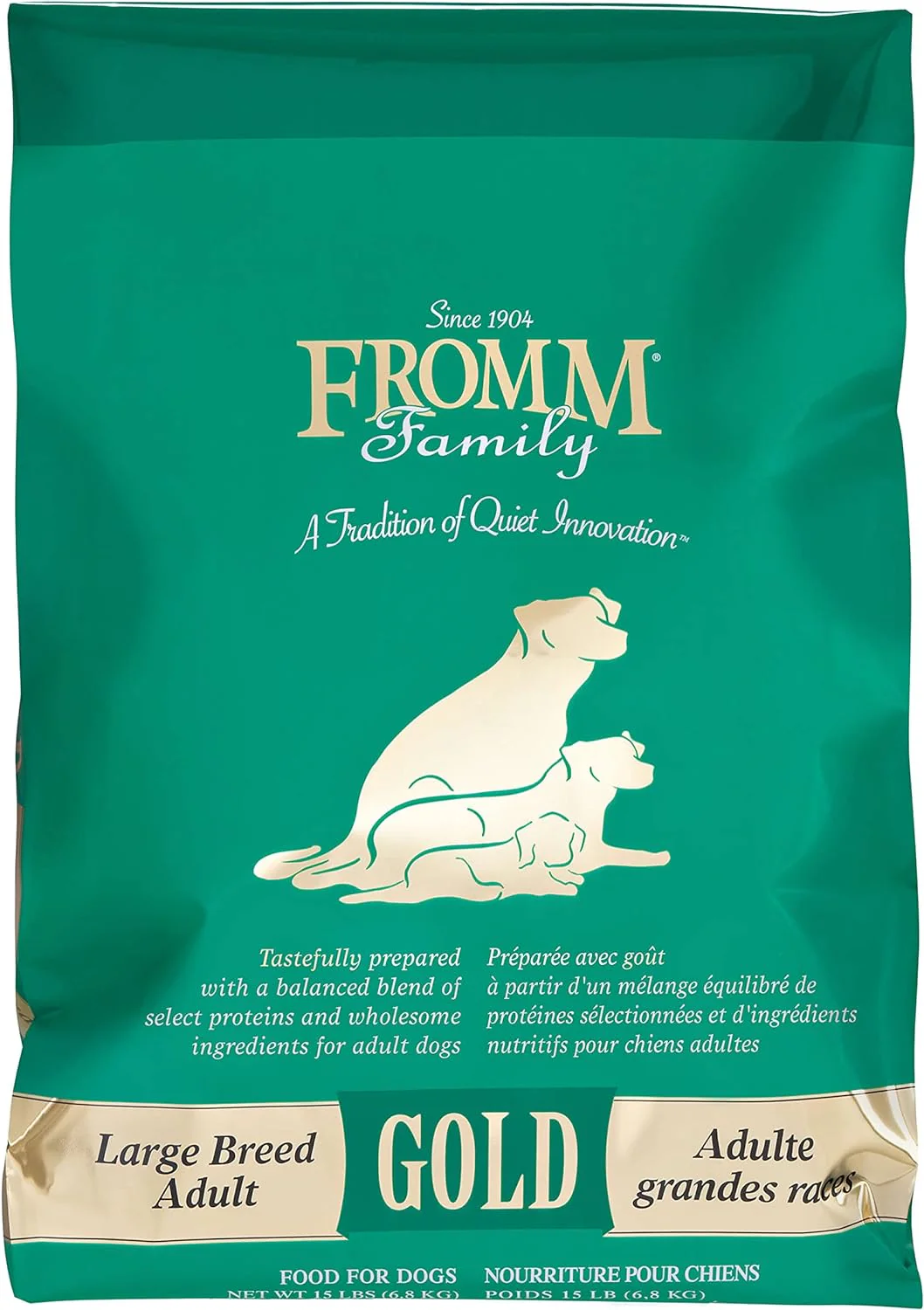 Fromm Large Breed Adult Gold Dog Food 15lb - Image 1