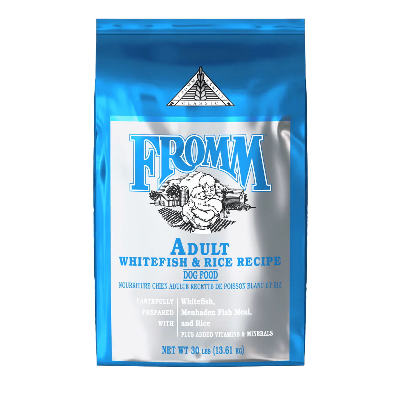 Fromm Adult Whitefish & Rice Recipe Dry Dog Food 30lb - Image 1