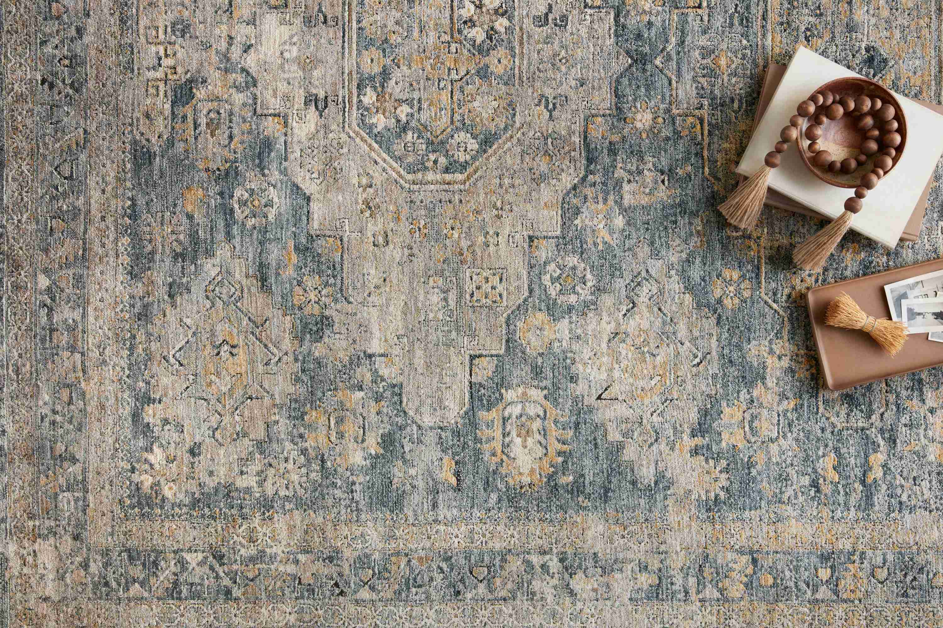 Gaia Denim / Taupe Rug - Image 3