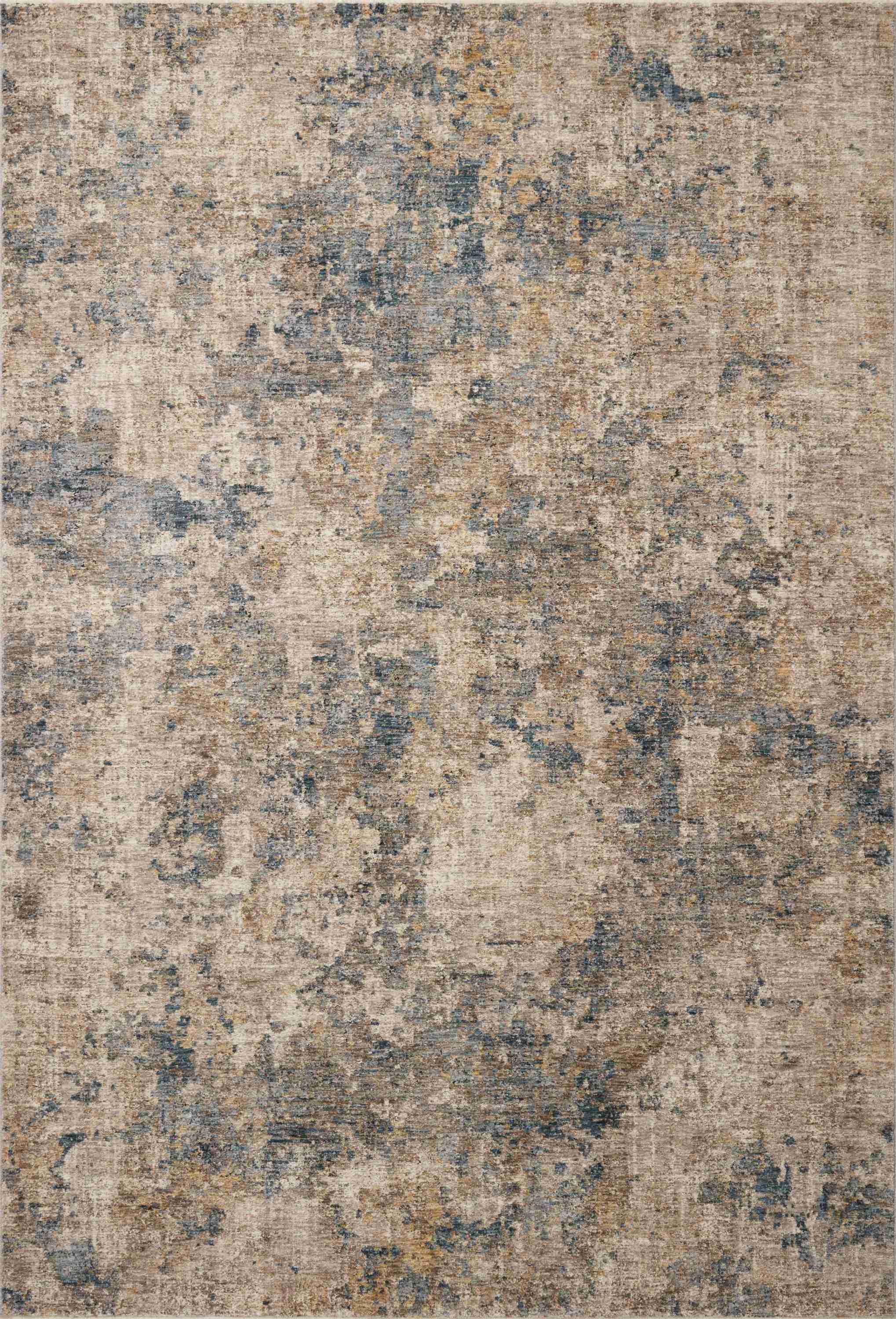 Gaia Taupe / Denim Rug - Image 1