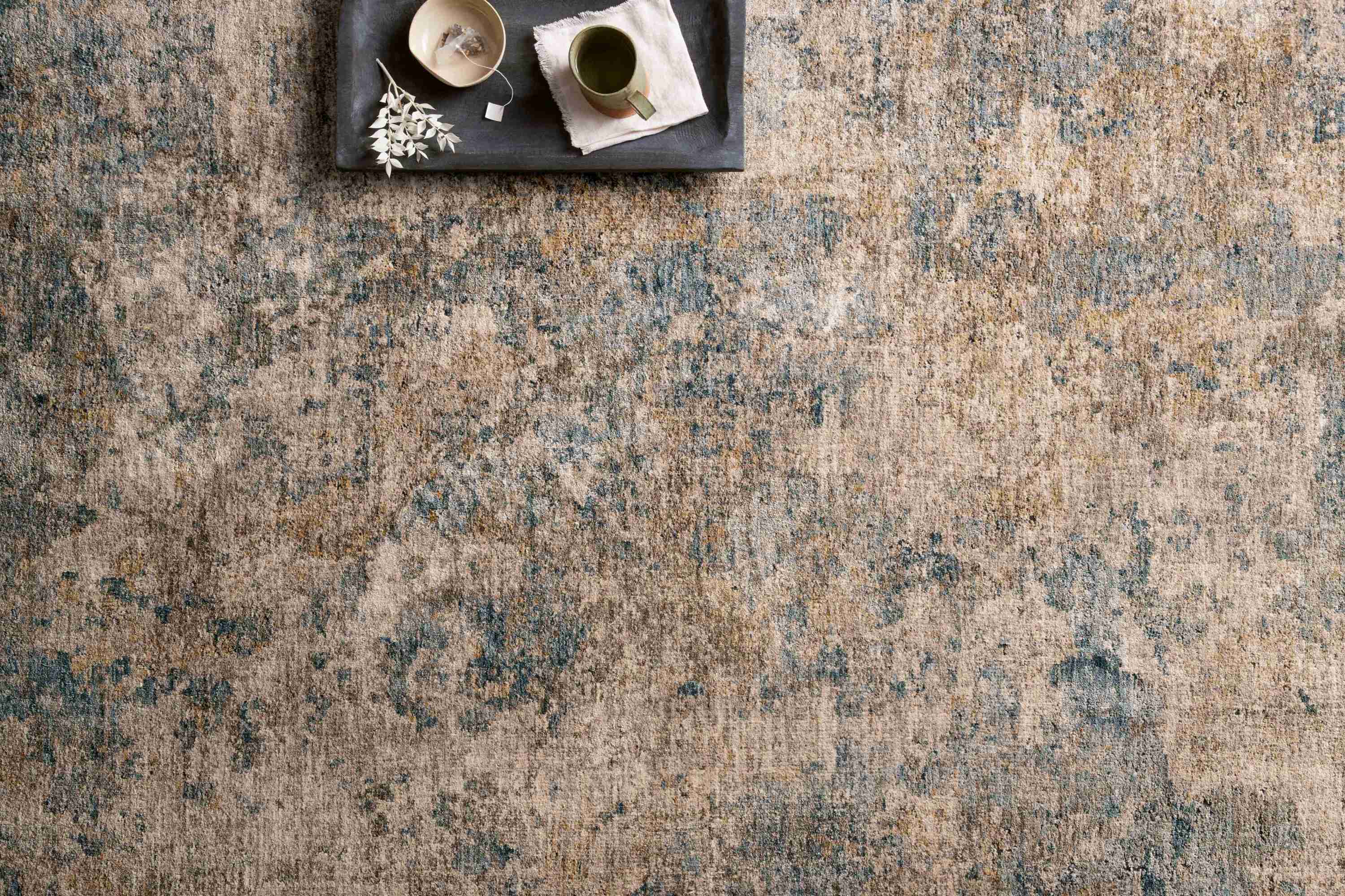 Gaia Taupe / Denim Rug - Image 3