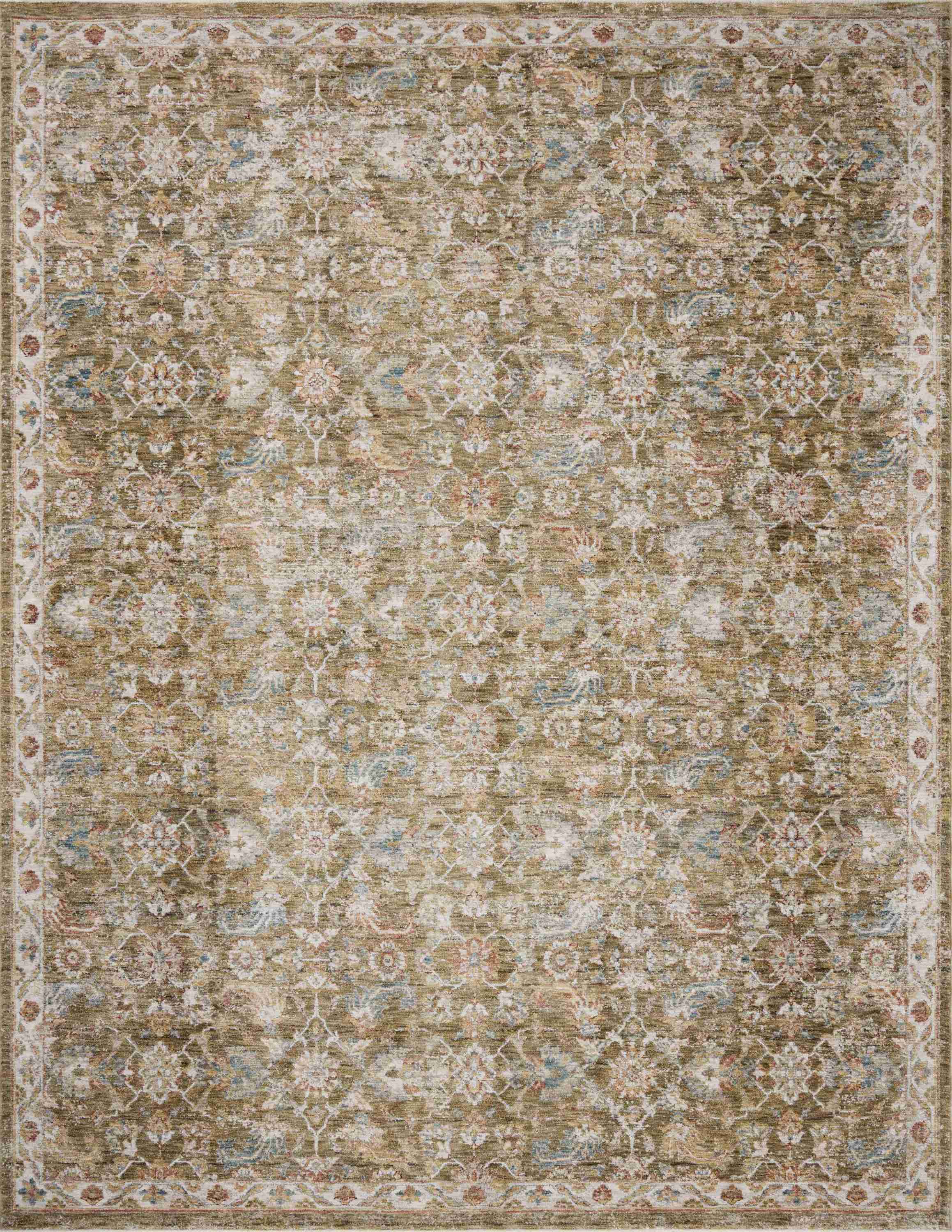 Gaia Olive / Multi Rug - Image 1
