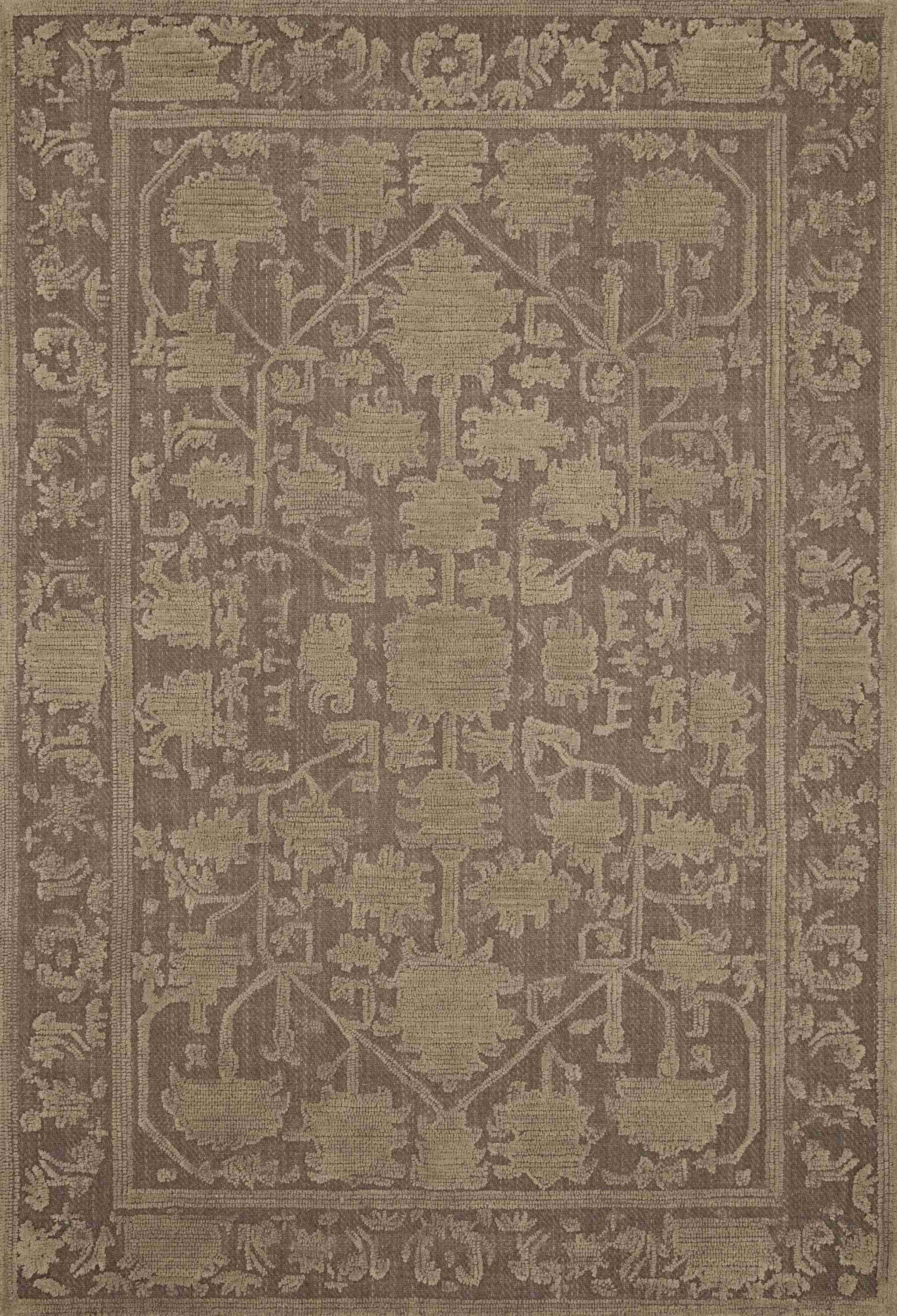 Magnolia Home by Joanna Gaines x Loloi Gloria Bark / Khaki Rug - Image 1