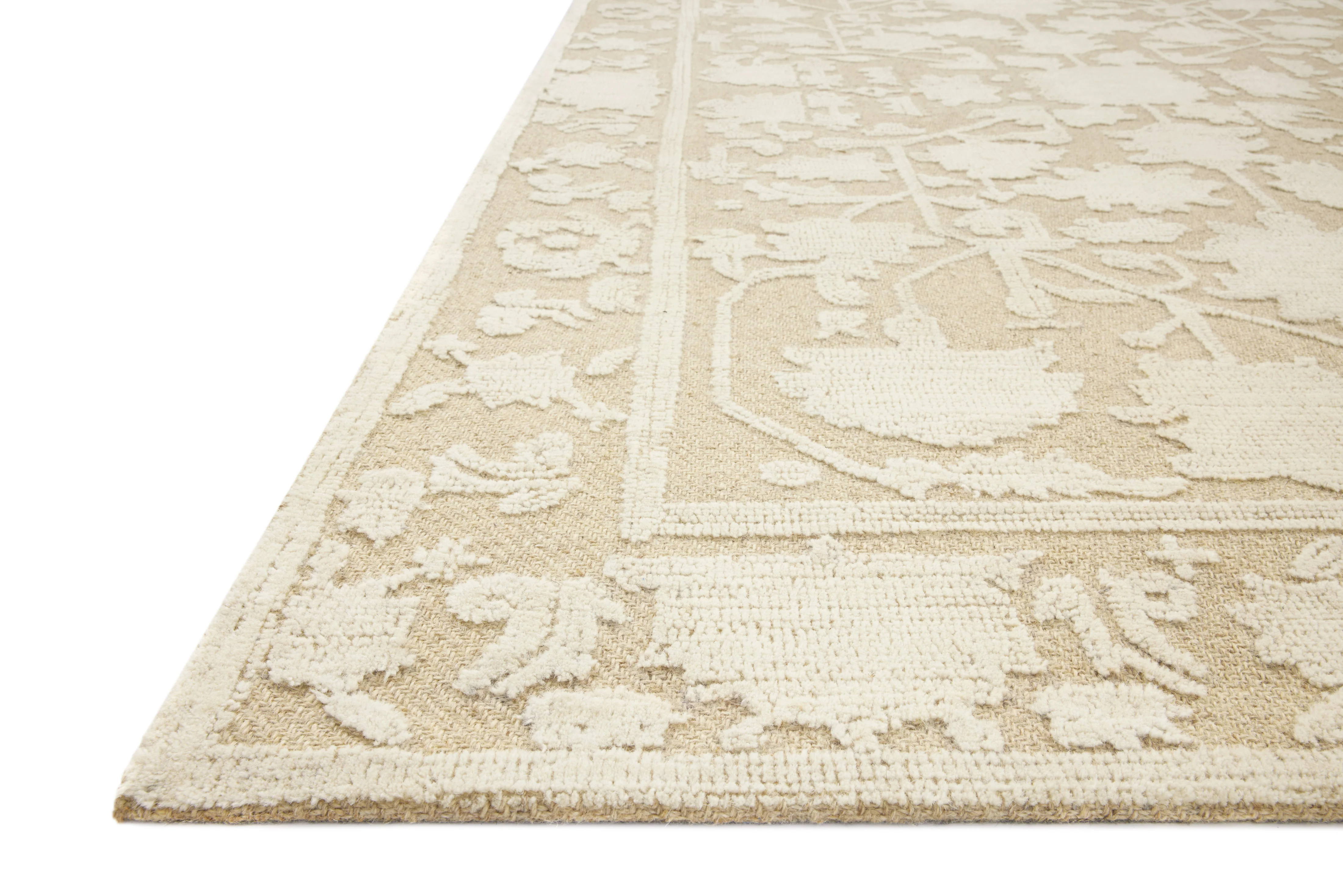Magnolia Home by Joanna Gaines x Loloi Gloria Natural / Ivory Rug - Image 2