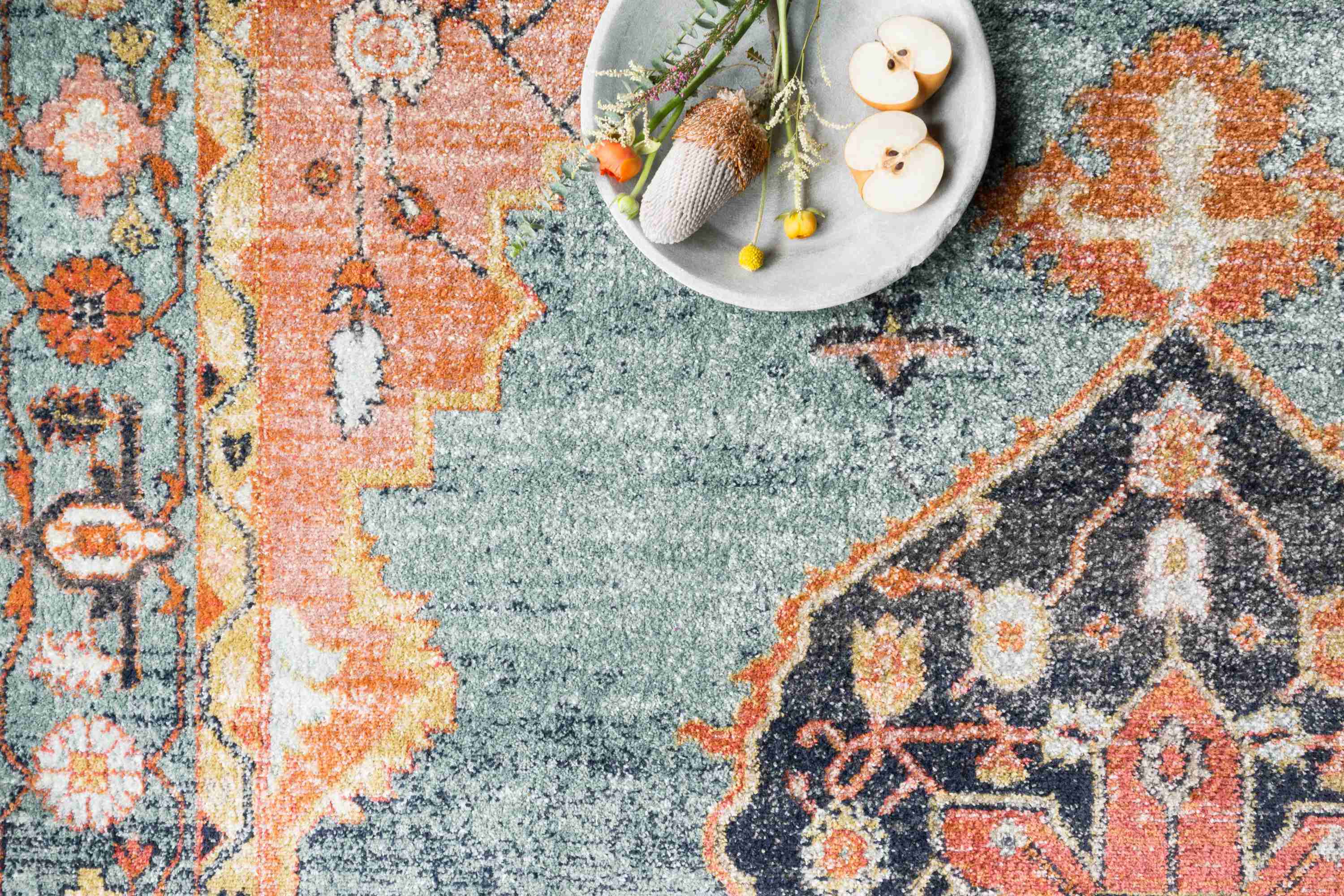 Magnolia Home by Joanna Gaines x Loloi Graham Blue / Sunrise Rug - Image 3