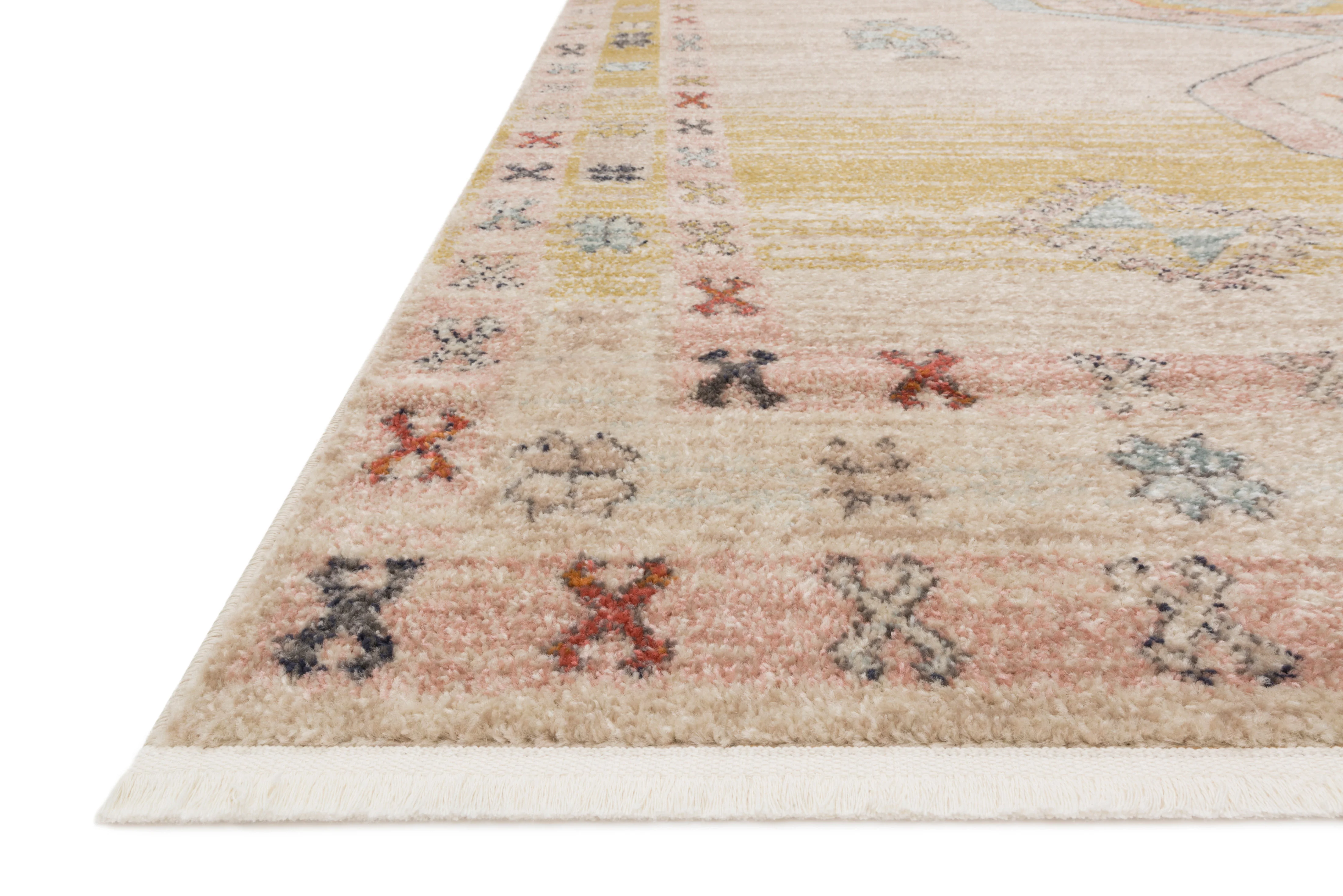 Magnolia Home by Joanna Gaines x Loloi Graham Antique Ivory / Multi Rug - Image 2