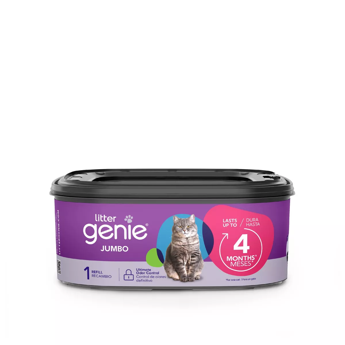 Litter Genie Ultimate Cat Litter Odor Control Refill Jumbo 1pk - Image 1