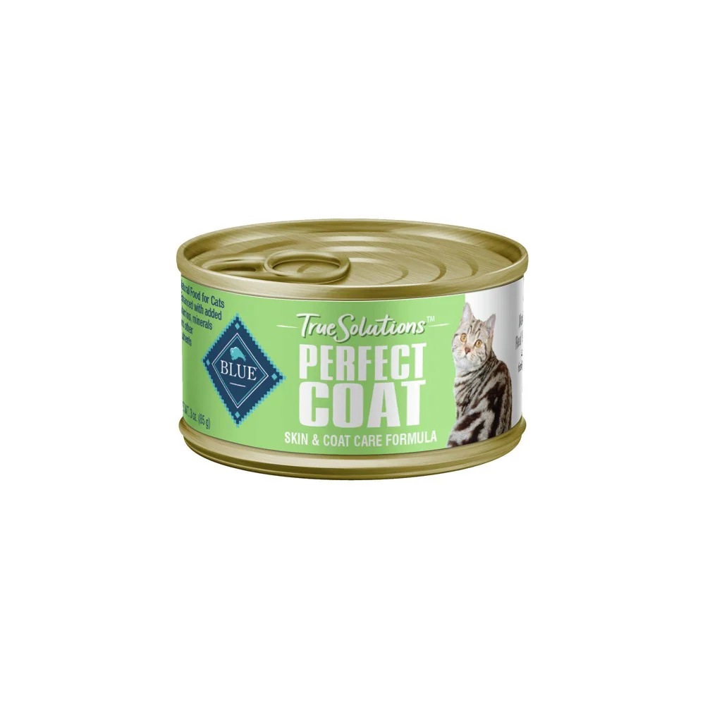 Blue Buffalo True Solutions Skin & Coat White Fish Flavor Premium Wet Cat Food - 3oz - Image 1