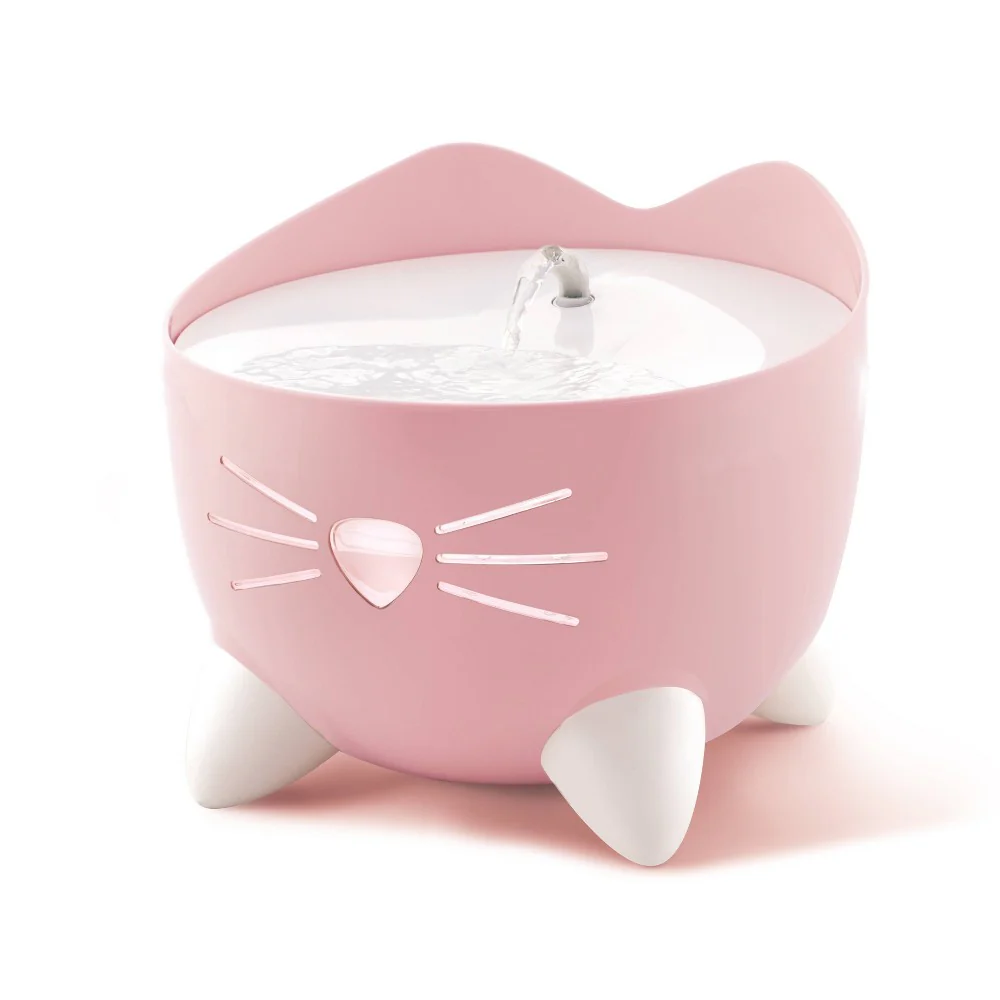 Catit Pixi Cat Fountain - Light Pink - Image 1