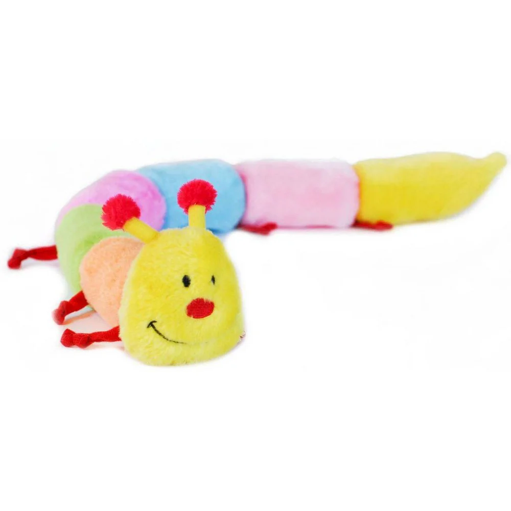 ZippyPaws Caterpillar Deluxe with Blasters Dog Toy - 30in - Image 1