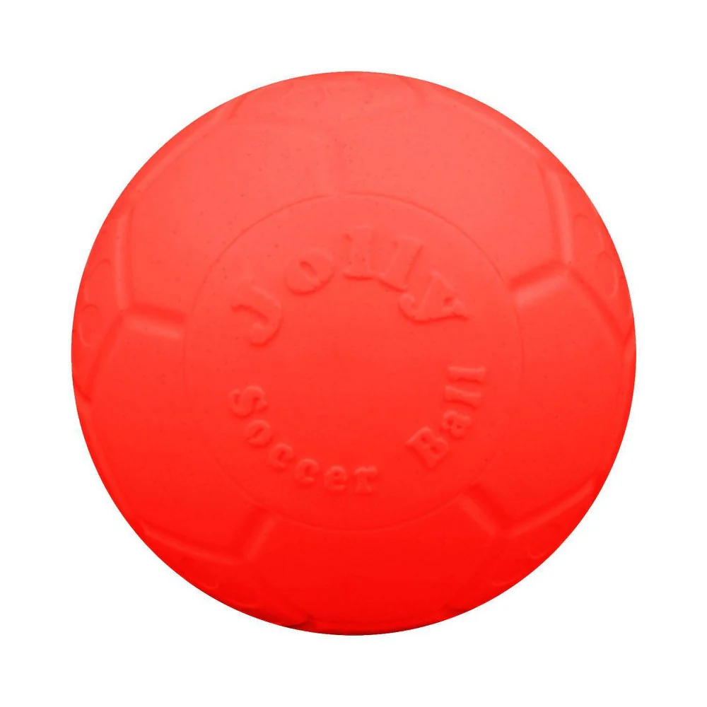 Jolly Pets 6  Jolly Soccer Ball - boxed pkg  Orange - Image 1