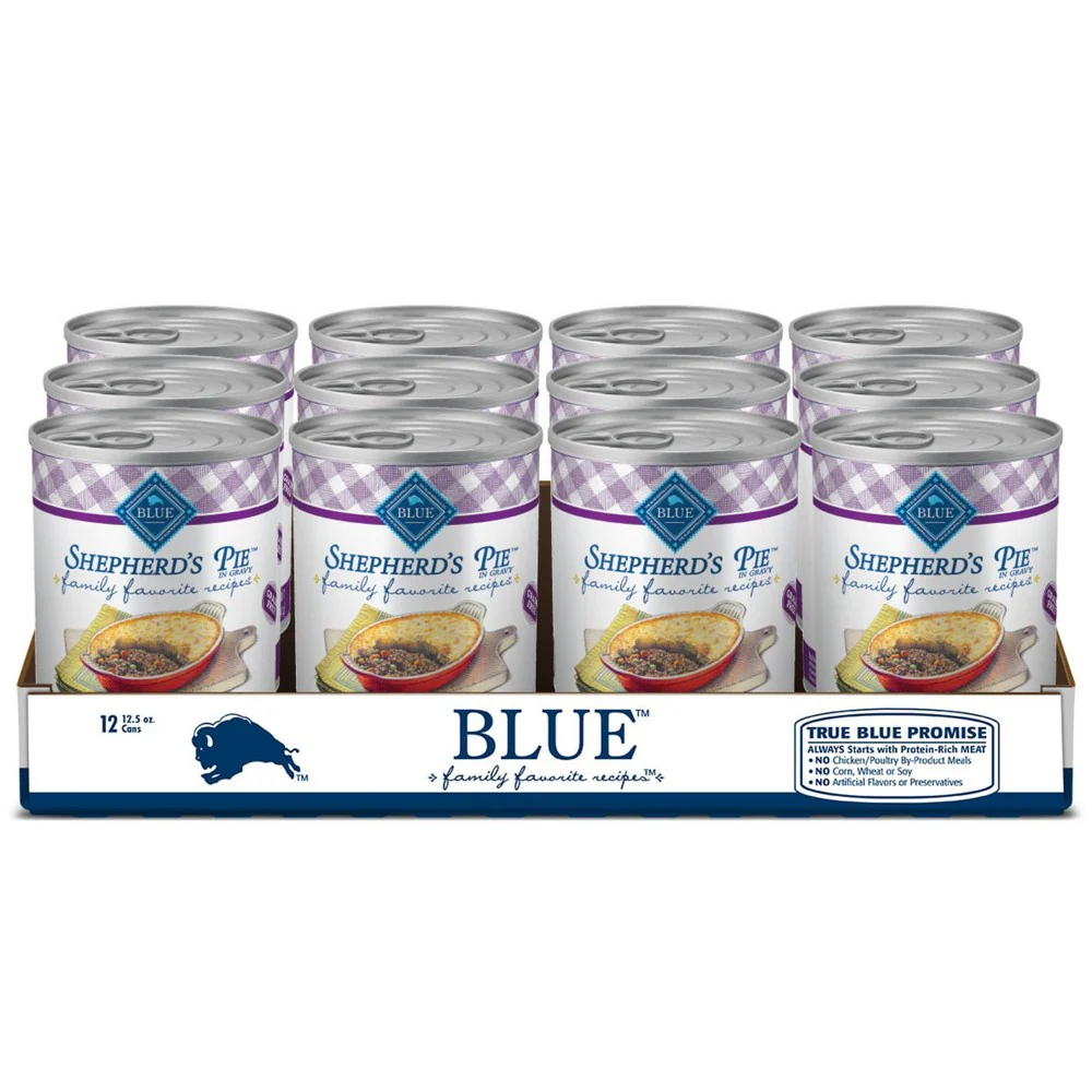 Blue Buffalo Family Favorite Recipes Beef In Gravy Wet Dog Food - 12.5oz - Image 1