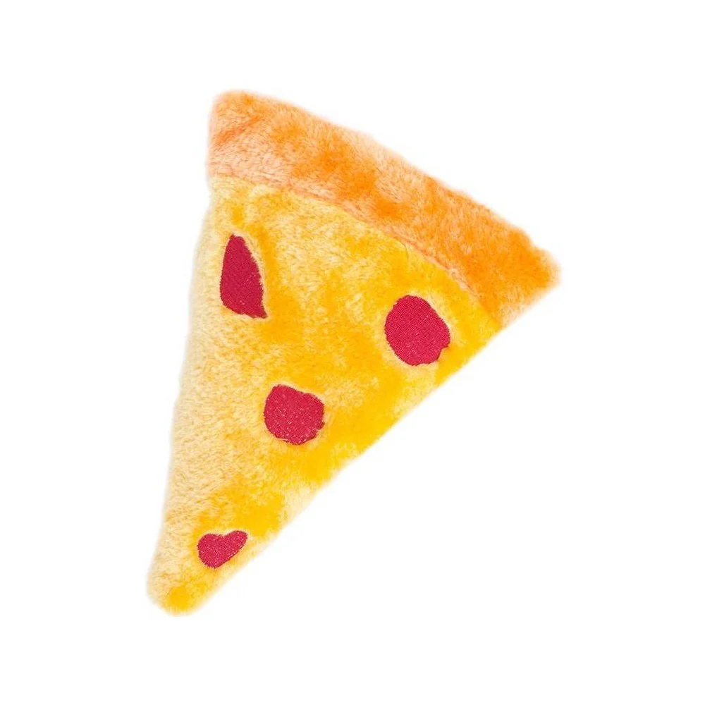 ZippyPaws Squeakie Emojiz Pizza Slice - Image 1