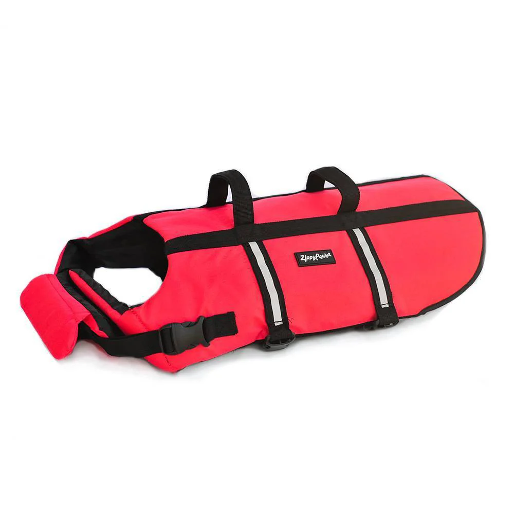 ZippyPaws Adventure Life Jacket, Red, Extra Large - Image 1