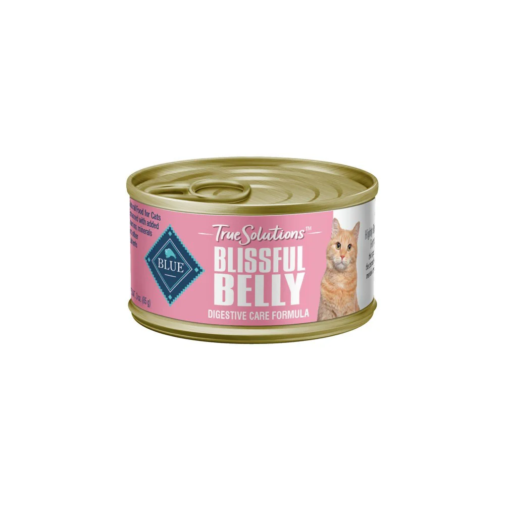 Blue Buffalo True Solutions Blissful Belly Digestive Care Chicken Flavor Premium Wet Cat Food - 3oz - Image 1