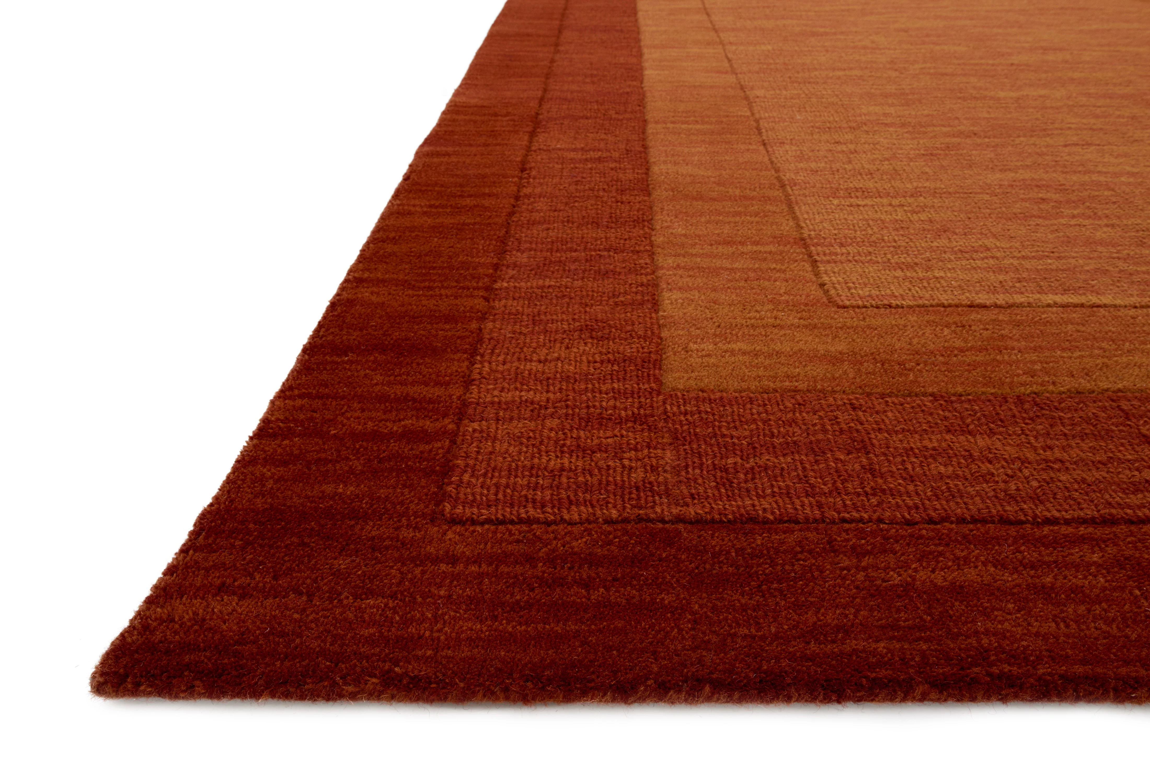 Hamilton Rust Rug - Image 2