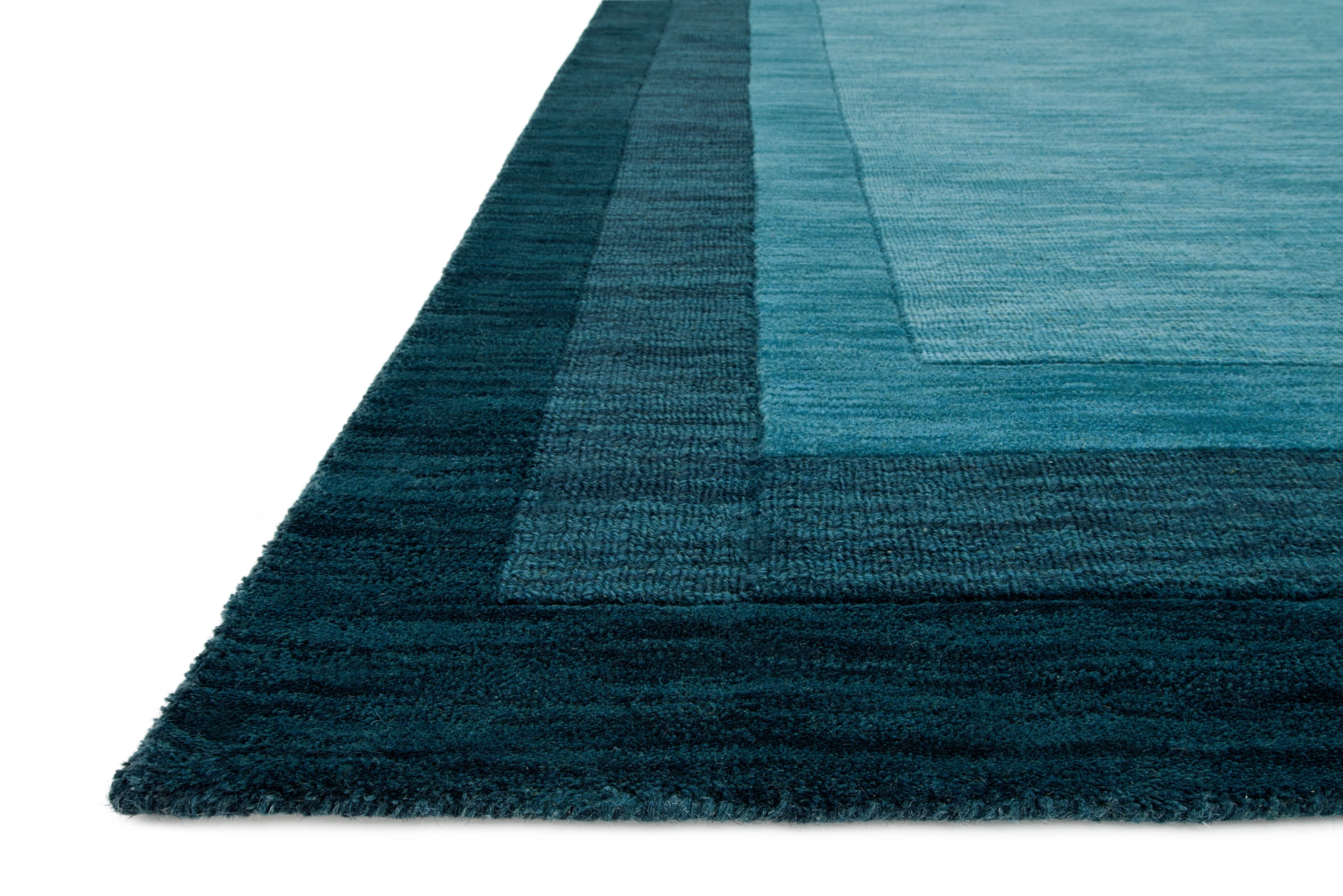 Hamilton Teal Rug - Image 2