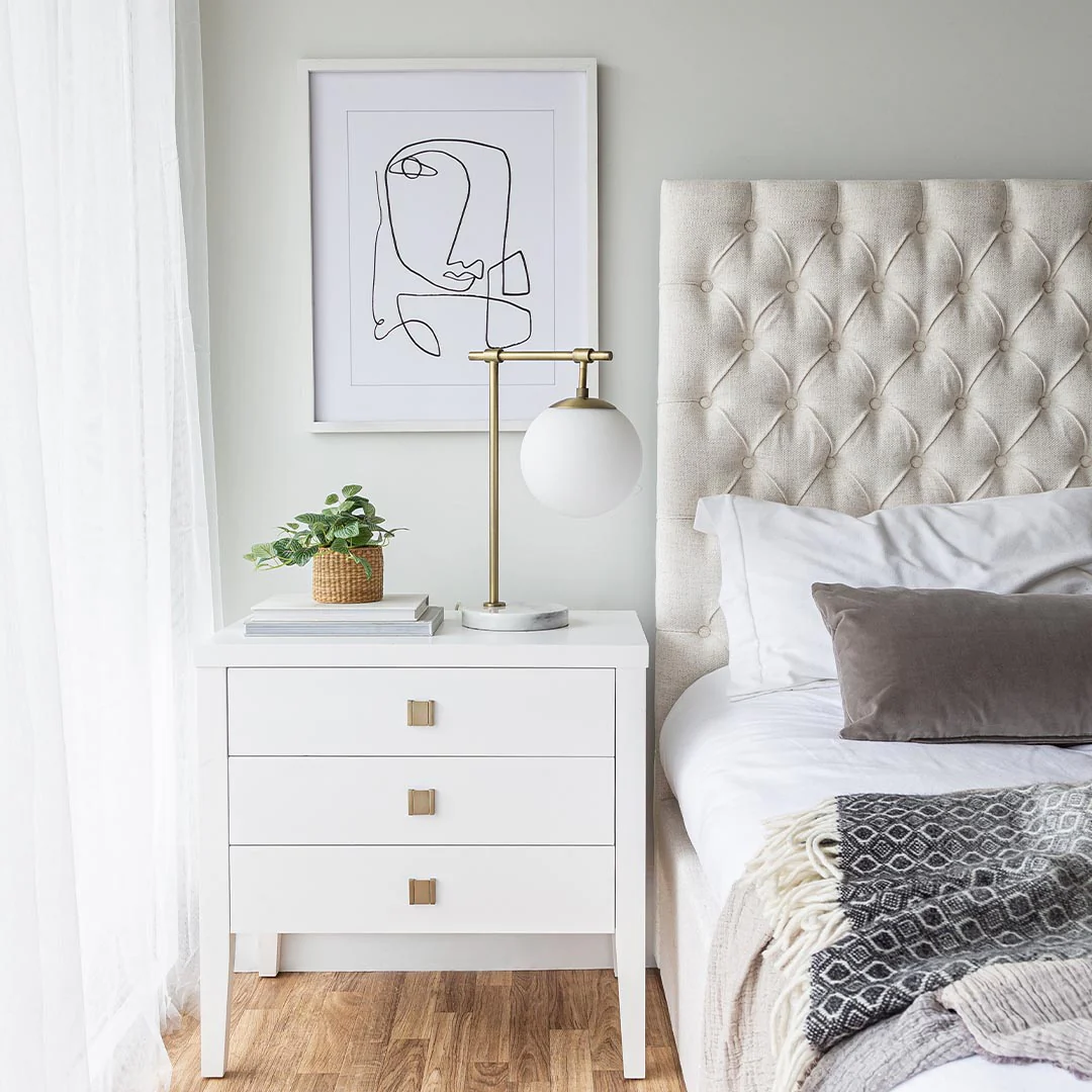 Zara 3 Drawer Nightstand - Image 2