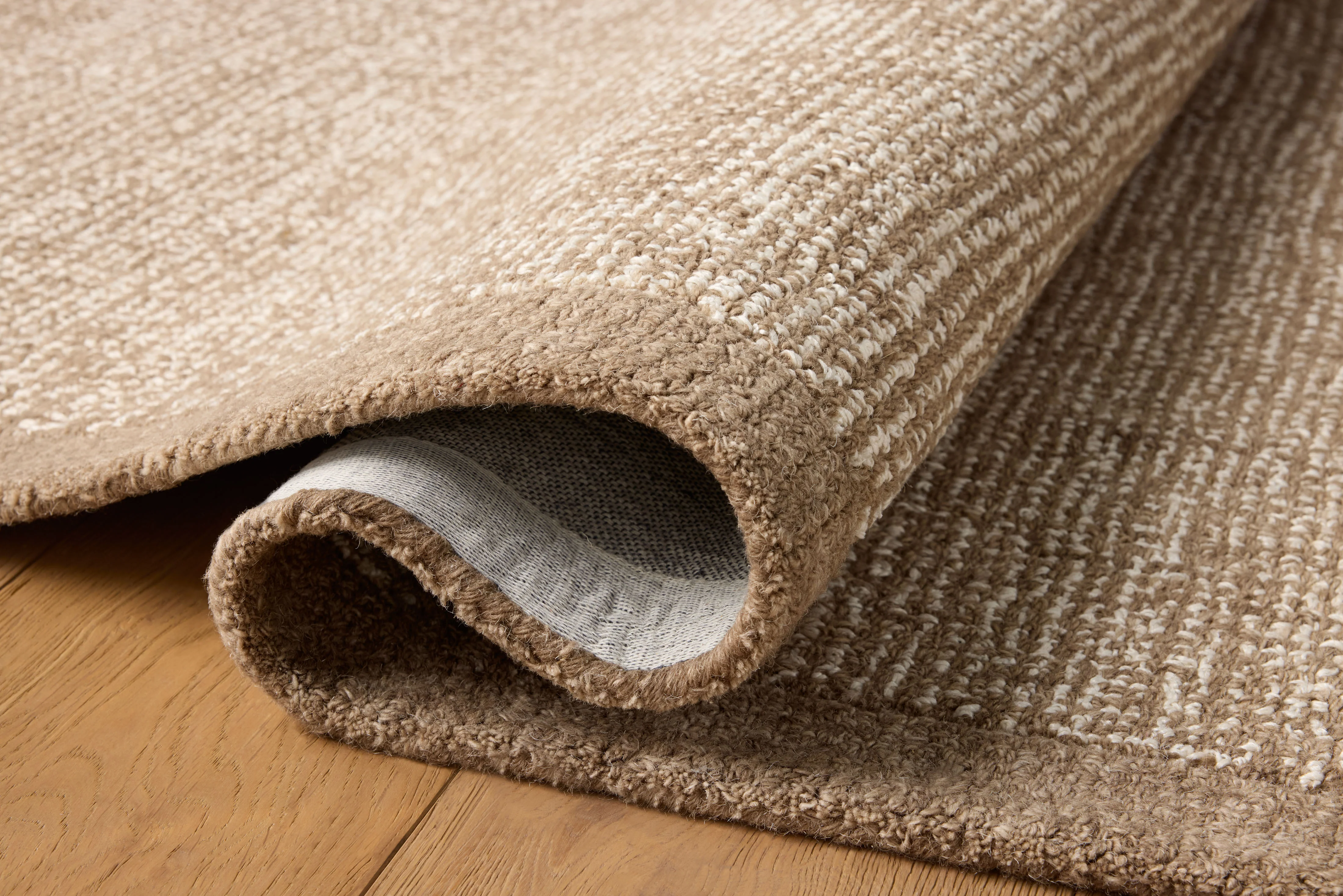 Magnolia Home by Joanna Gaines x Loloi Henley Ivory / Brown Rug - Image 3