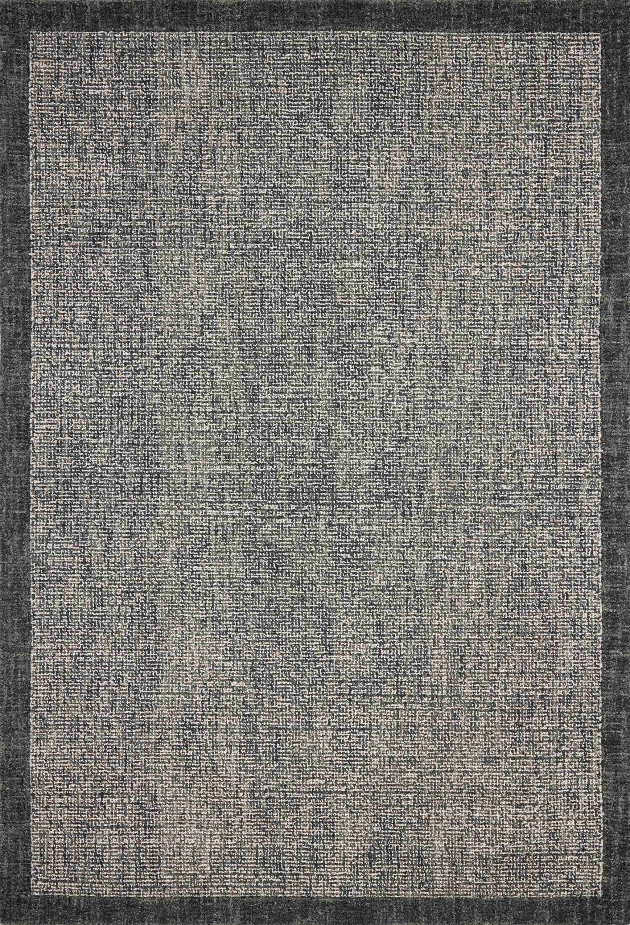 Magnolia Home by Joanna Gaines x Loloi Henley Ivory / Charcoal Rug - Image 1